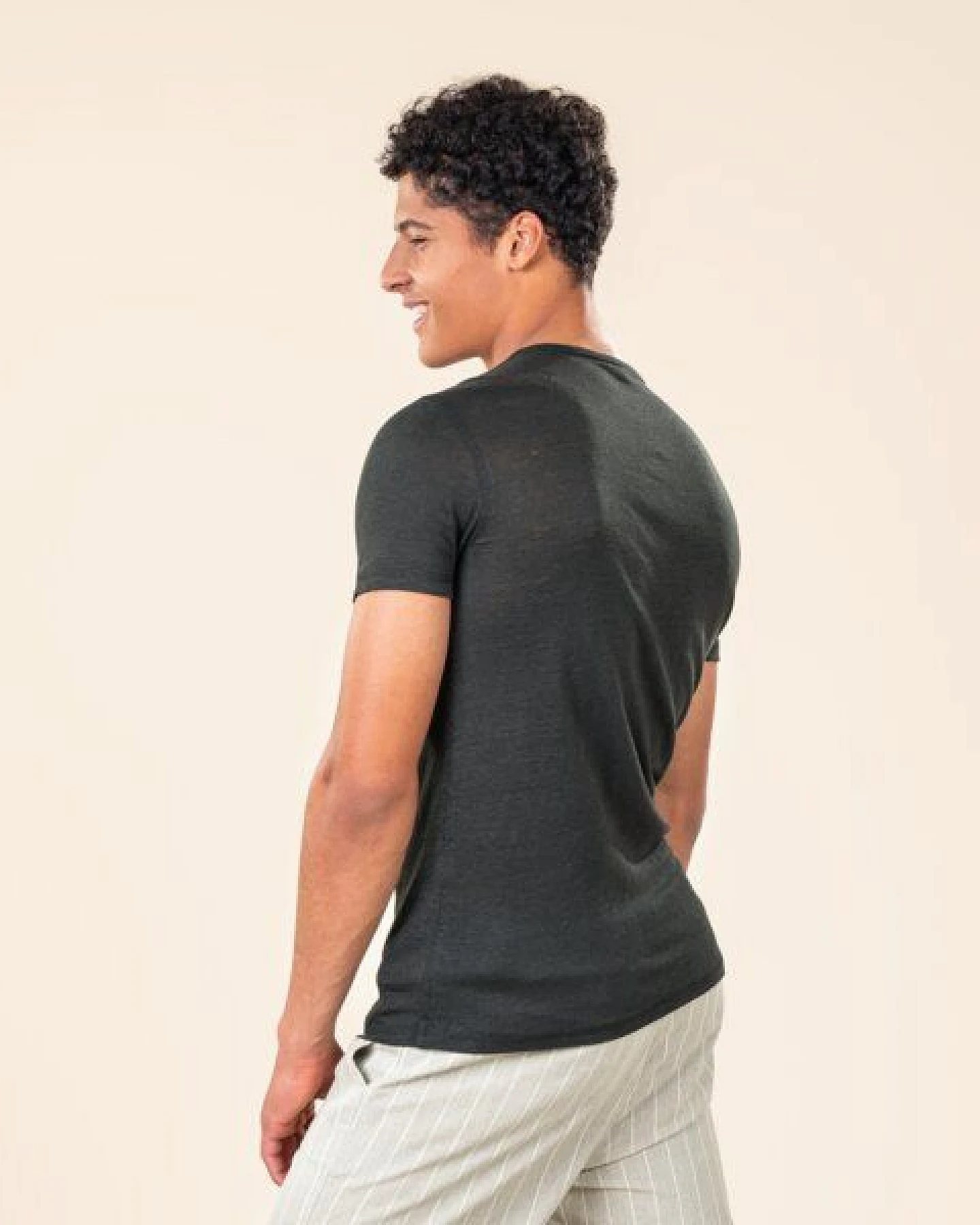 Living Crafts Leinen T-Shirt - ANDY – Ansicht 2