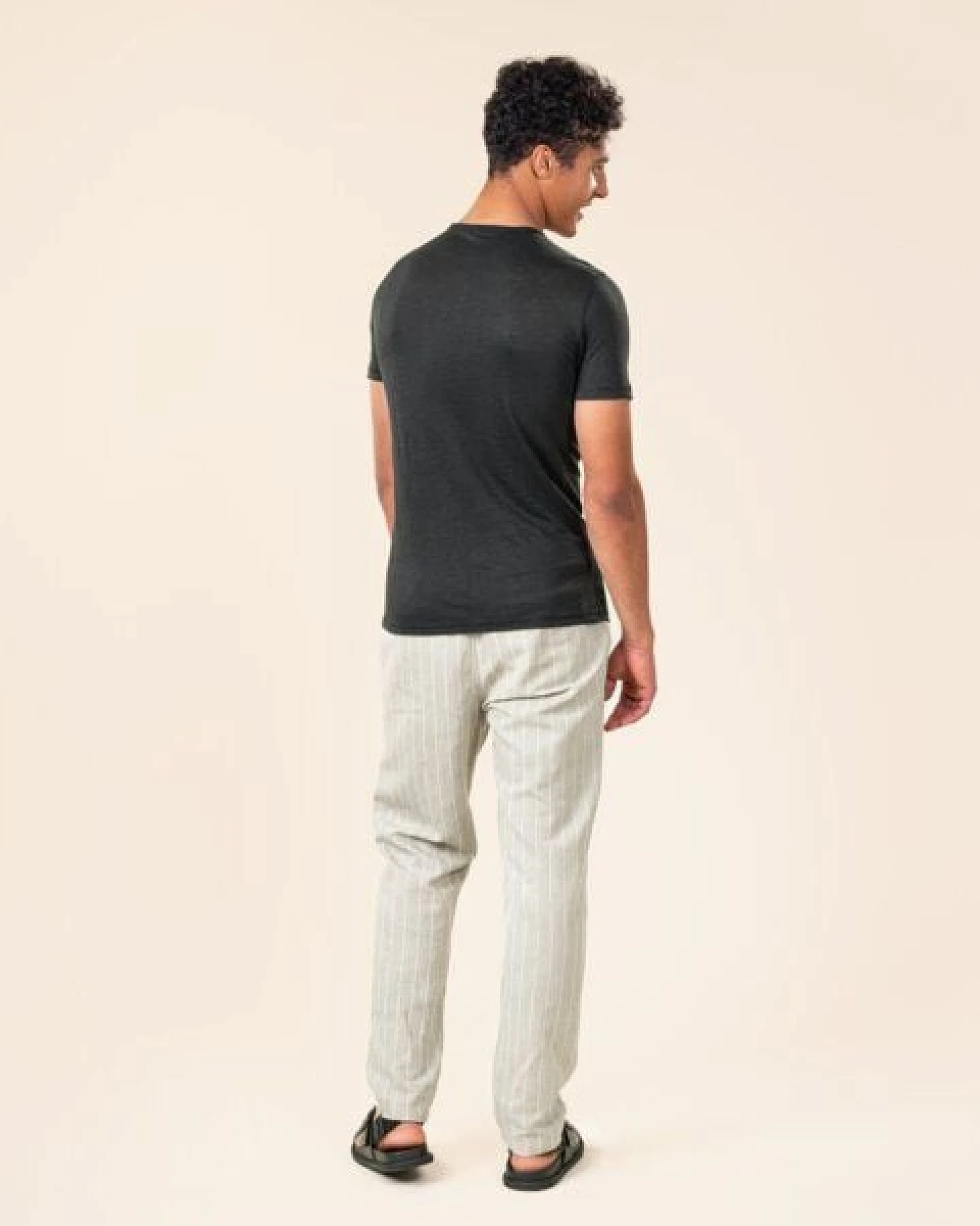 Living Crafts Leinen T-Shirt - ANDY – Ansicht 3