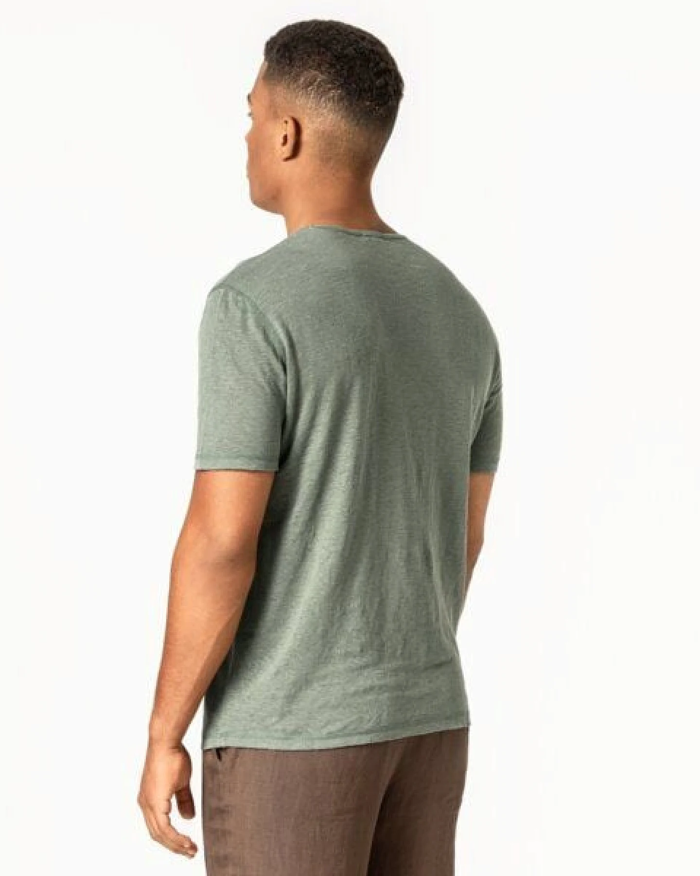 Living Crafts Leinen T-Shirt - ANDY – Ansicht 3