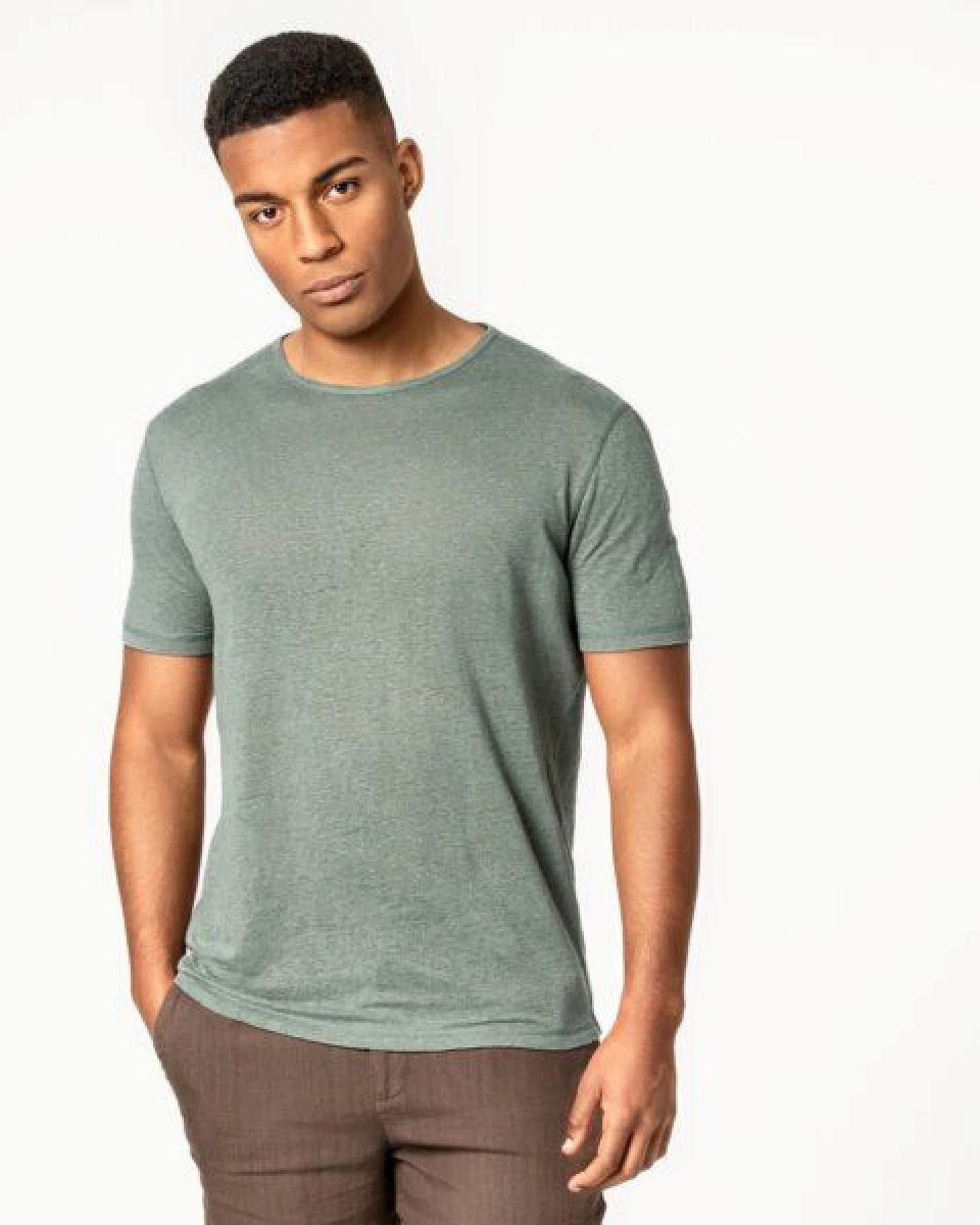 Living Crafts Leinen T-Shirt - ANDY – Ansicht 2