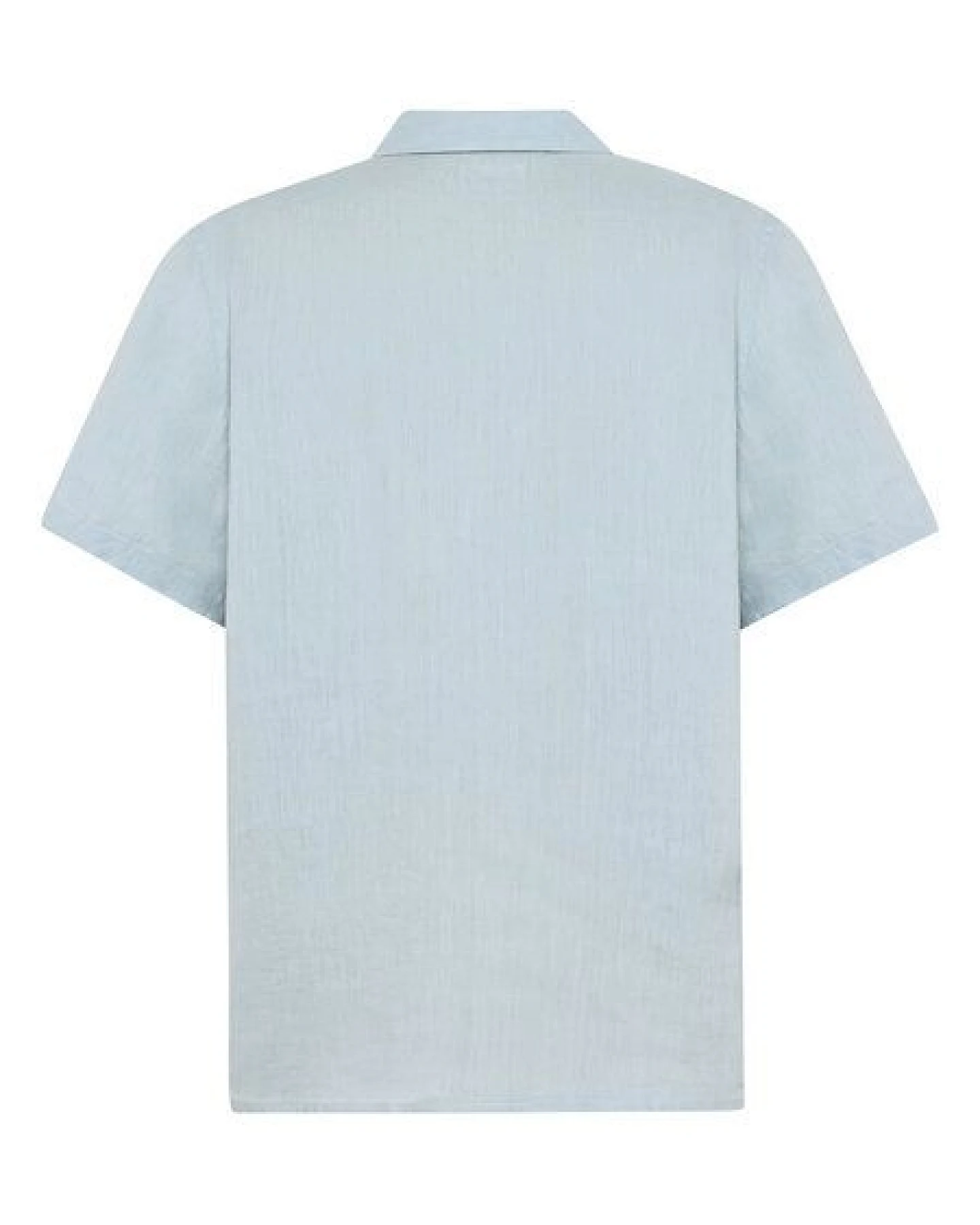 KnowledgeCotton Apparel Leinenhemd Box Fit - Short Sleeve - aus Bio-Leinen – Ansicht 3