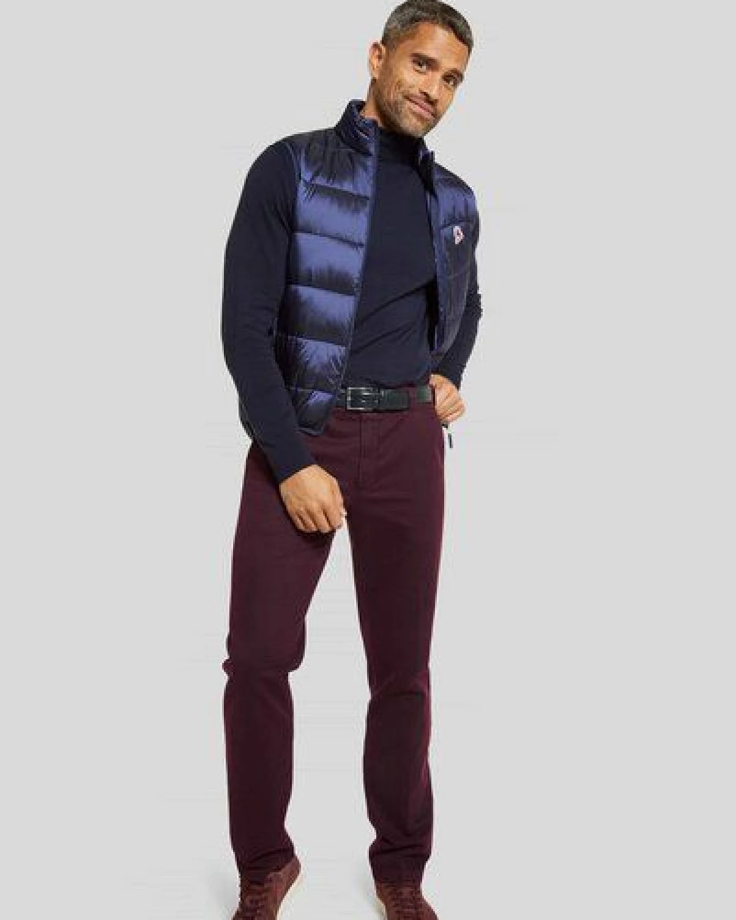 MEYER SUPER STRETCH DOUBLE-DYE BAUMWOLLCHINO – Ansicht 2