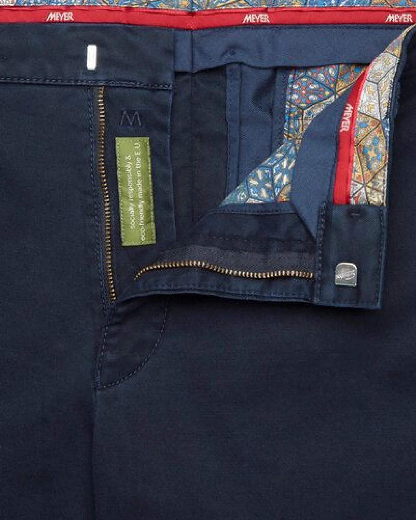 MEYER SUPER STRETCH DOUBLE-DYE BAUMWOLLCHINO – Ansicht 4