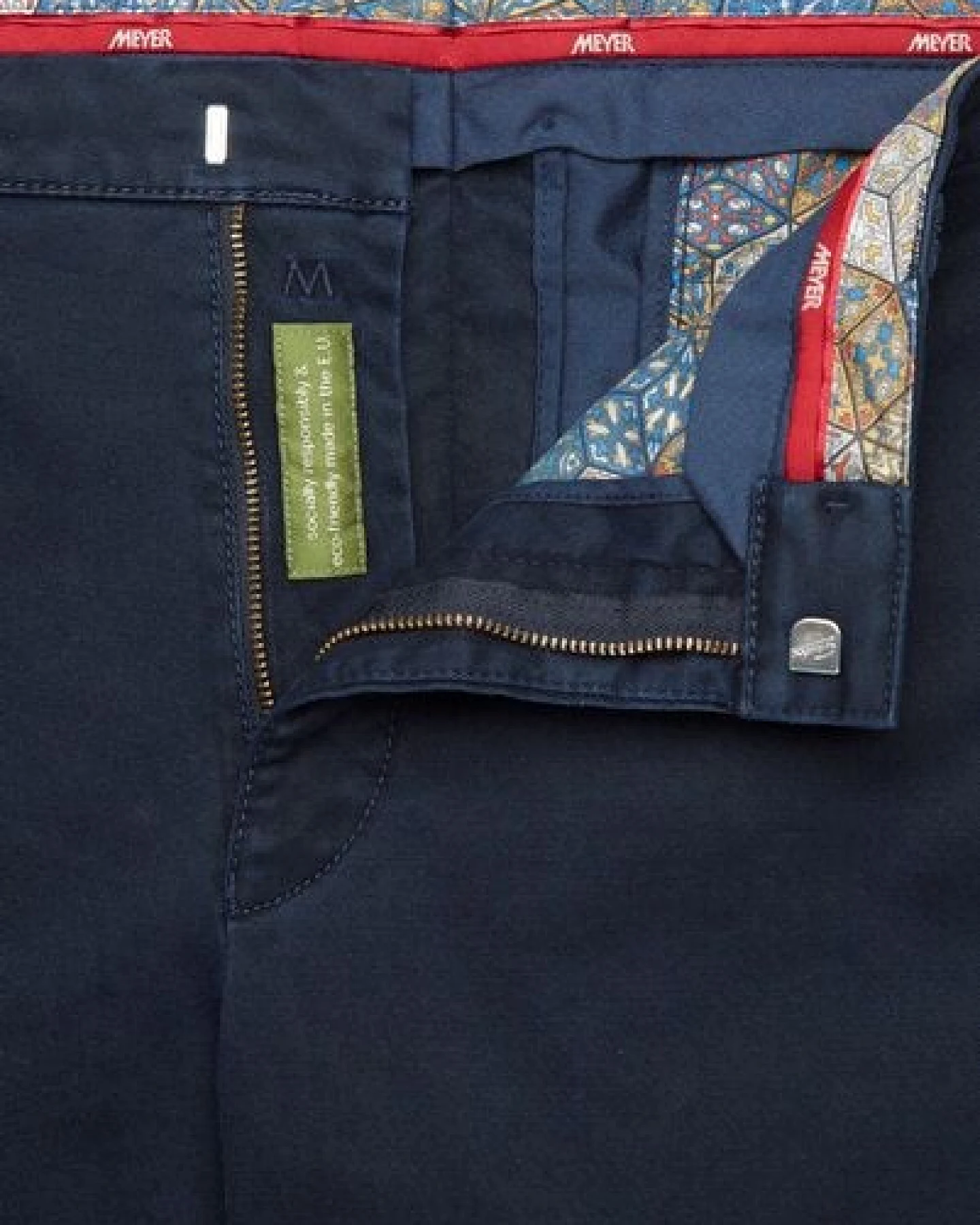 MEYER SUPER STRETCH DOUBLE-DYE BAUMWOLLCHINO – Ansicht 4
