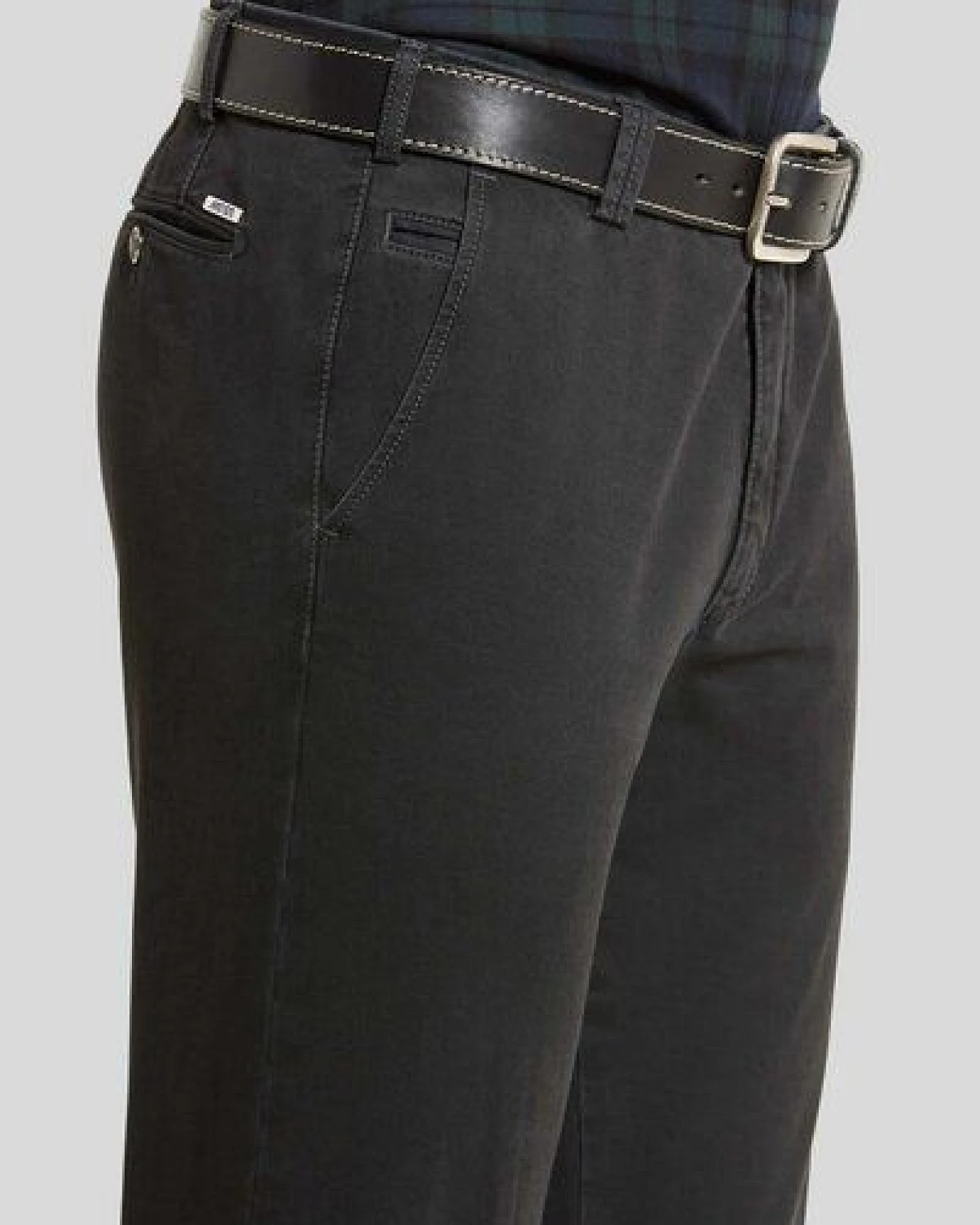 MEYER SUPER STRETCH DOUBLE-DYE BAUMWOLLCHINO – Ansicht 3