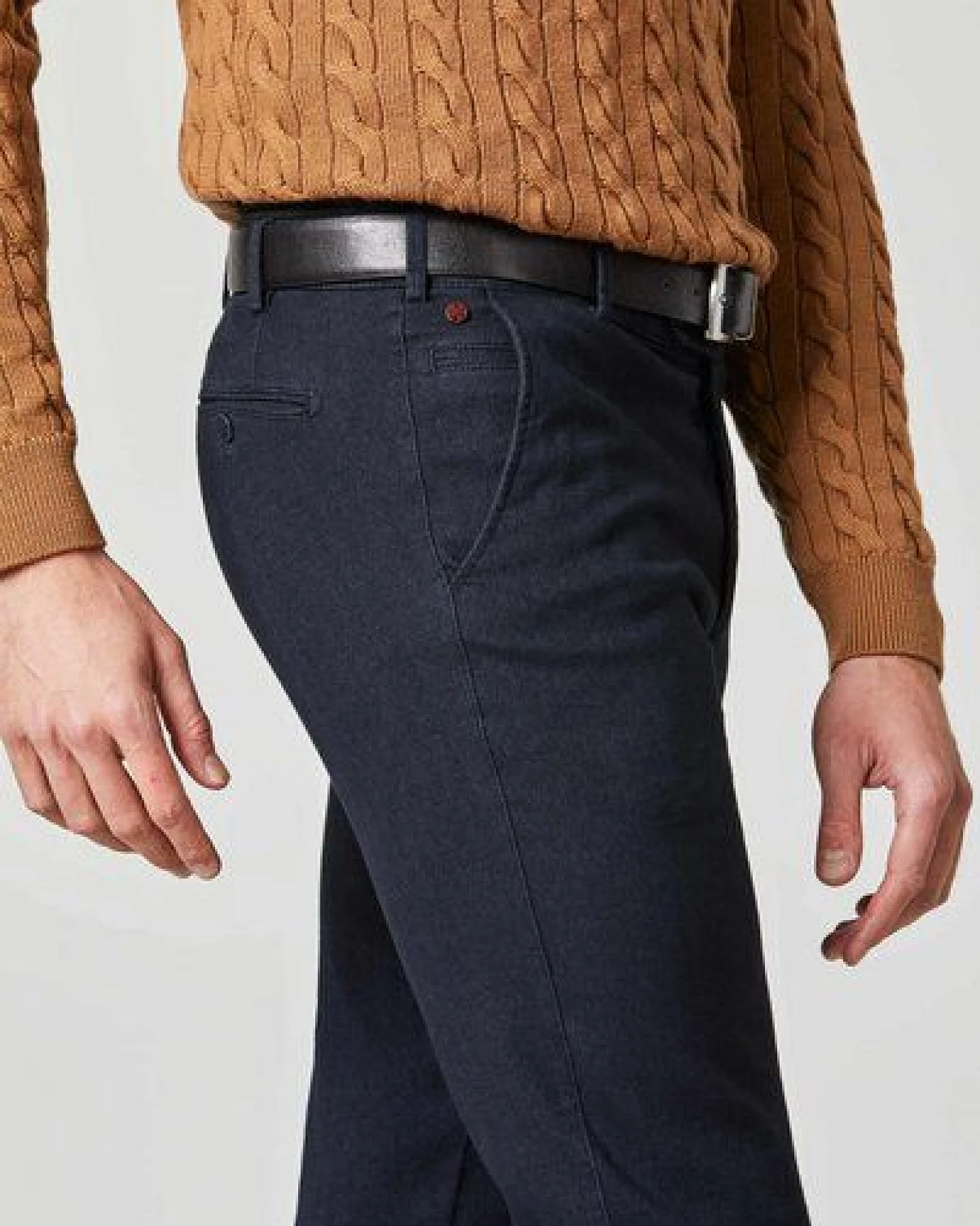 MEYER Super-Stretch Woollook Chino – Ansicht 4