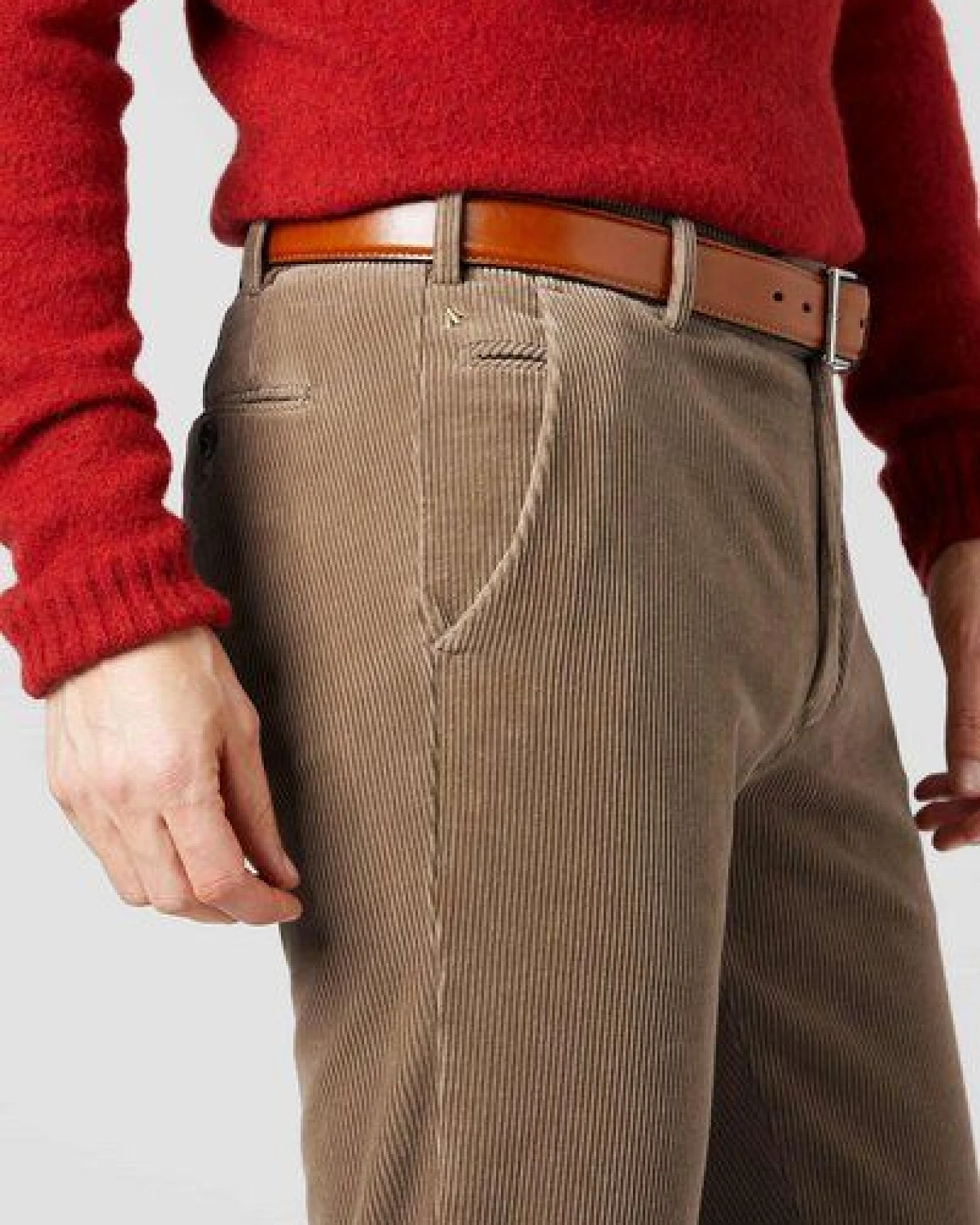 MEYER Superstretch Premium Cord Chino – Ansicht 4