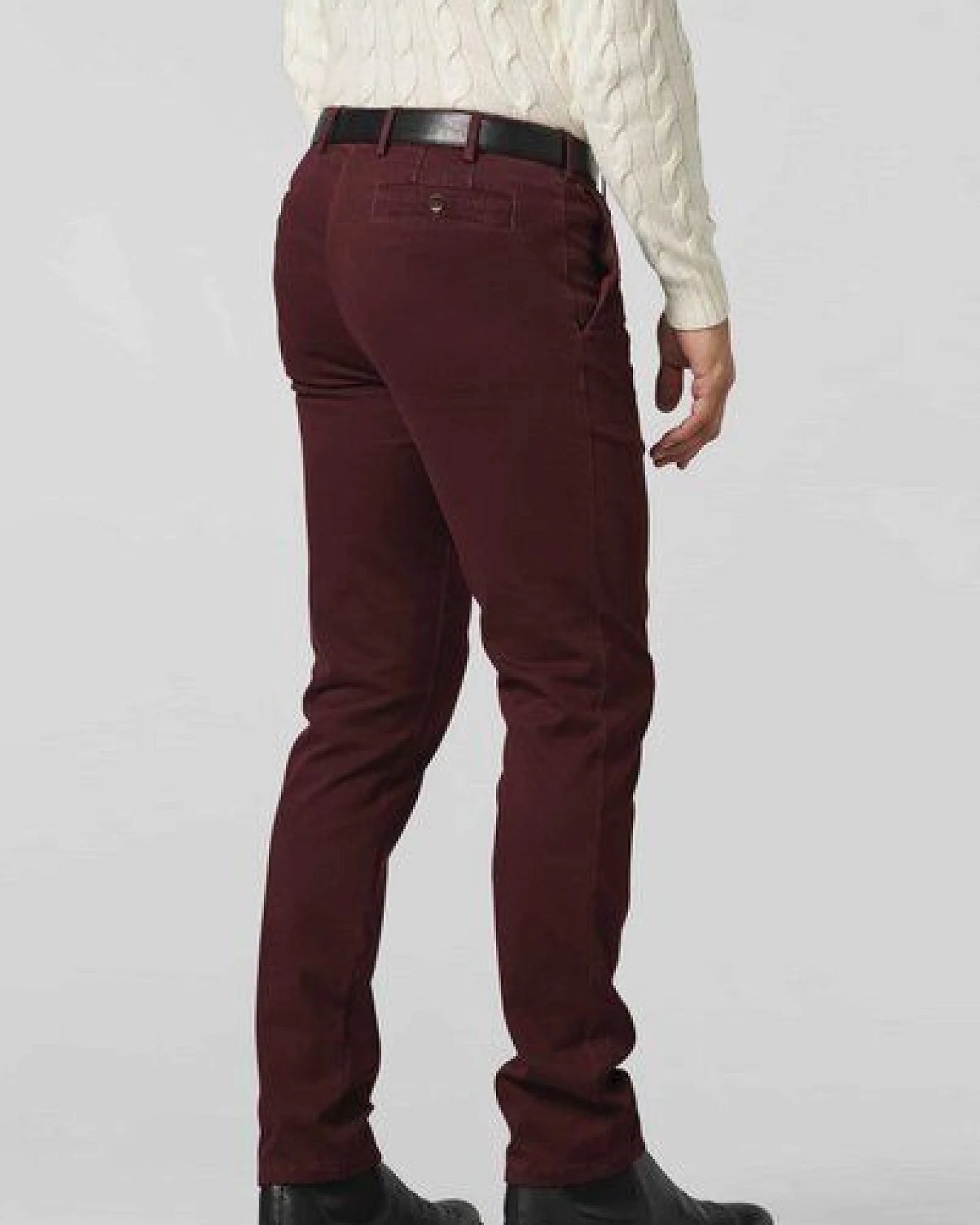 MEYER LUXURIÖSE BAUMWOLL CHINO – Ansicht 3