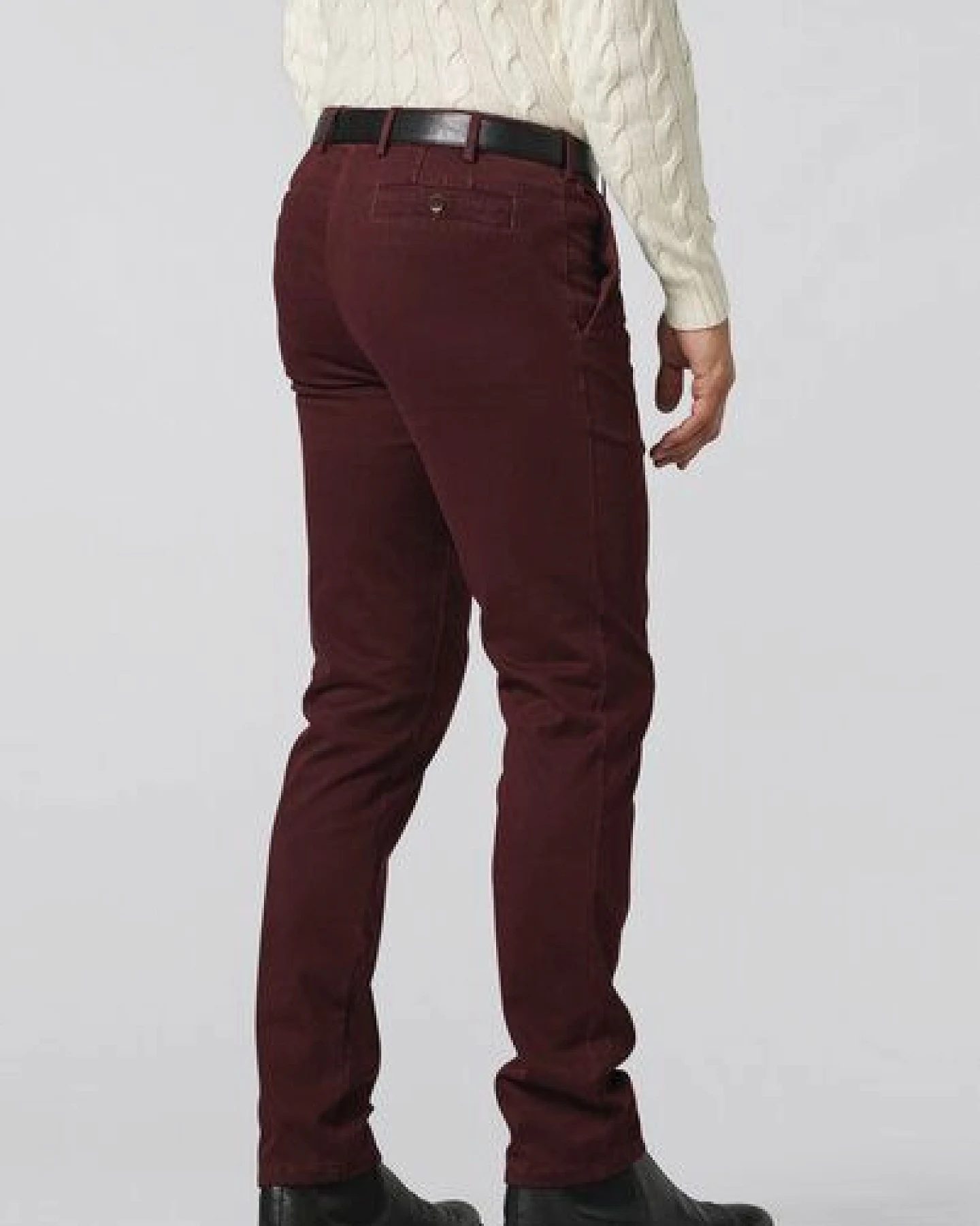 MEYER LUXURIÖSE BAUMWOLL CHINO – Ansicht 3