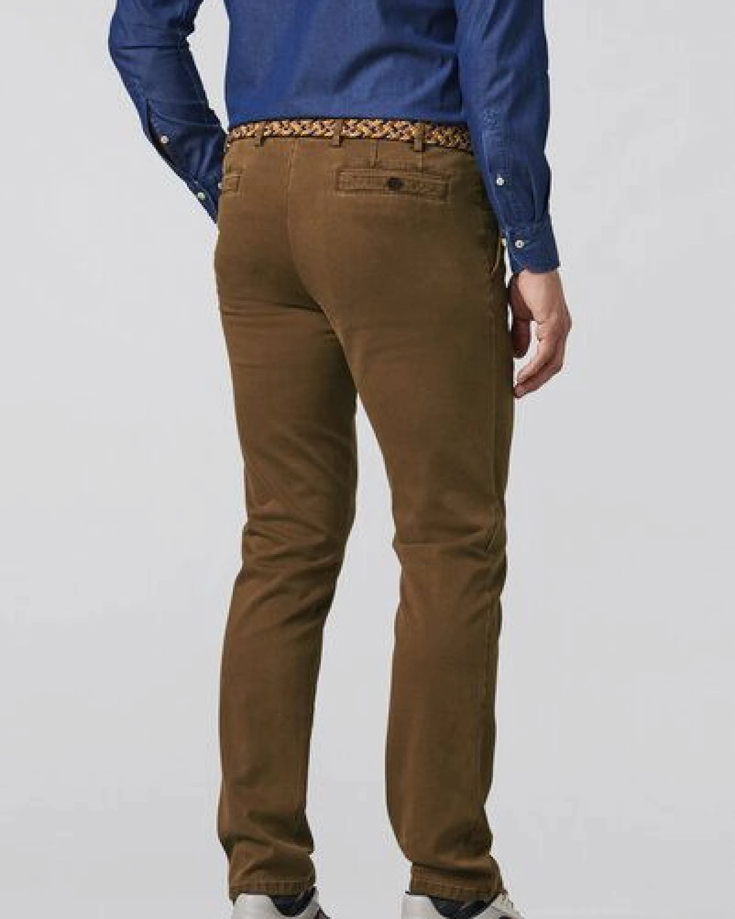 MEYER LUXURIÖSE BAUMWOLL CHINO – Ansicht 3