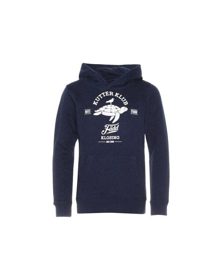 FÄDD Kinder Unisex Hoodie Bio-Baumwolle und recyceltem Polyester in Blau