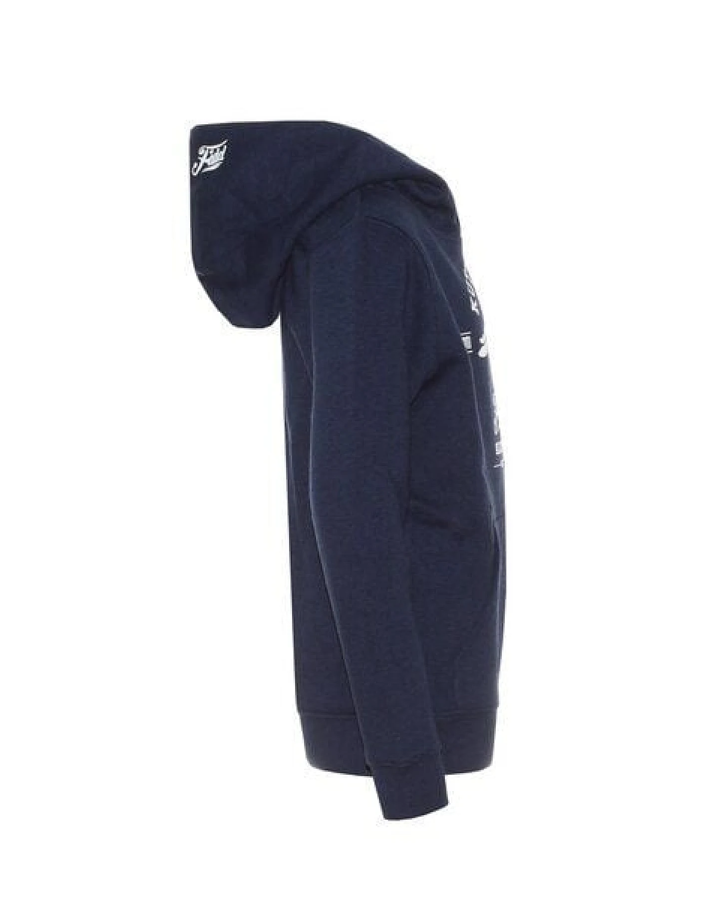 FÄDD Kinder Unisex Hoodie Bio-Baumwolle und recyceltem Polyester in Blau – Ansicht 2