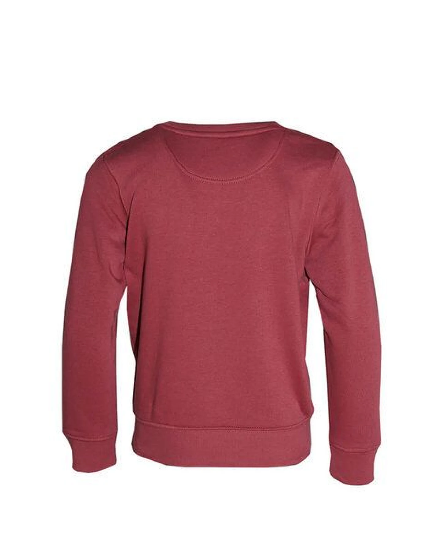 FÄDD Kinder Sweatshirt Pullover Bio-Baumwolle und recyceltem Polyester Rot – Ansicht 2