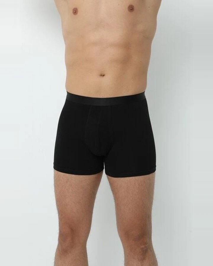 Bruno Barella Boxer Shorts aus Micromodal in Schwarz