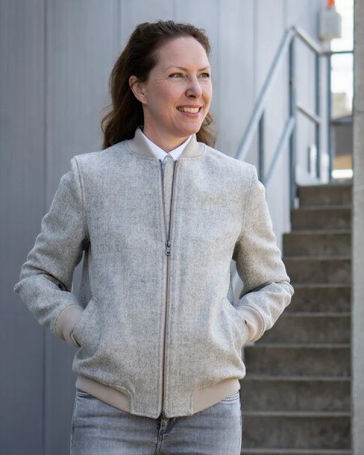 mio eco Blouson Bobbie Elbwolle