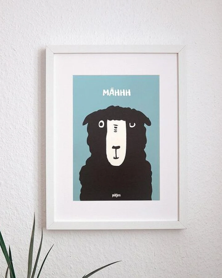 päfjes Määähhhh das Schaf / Poster A4