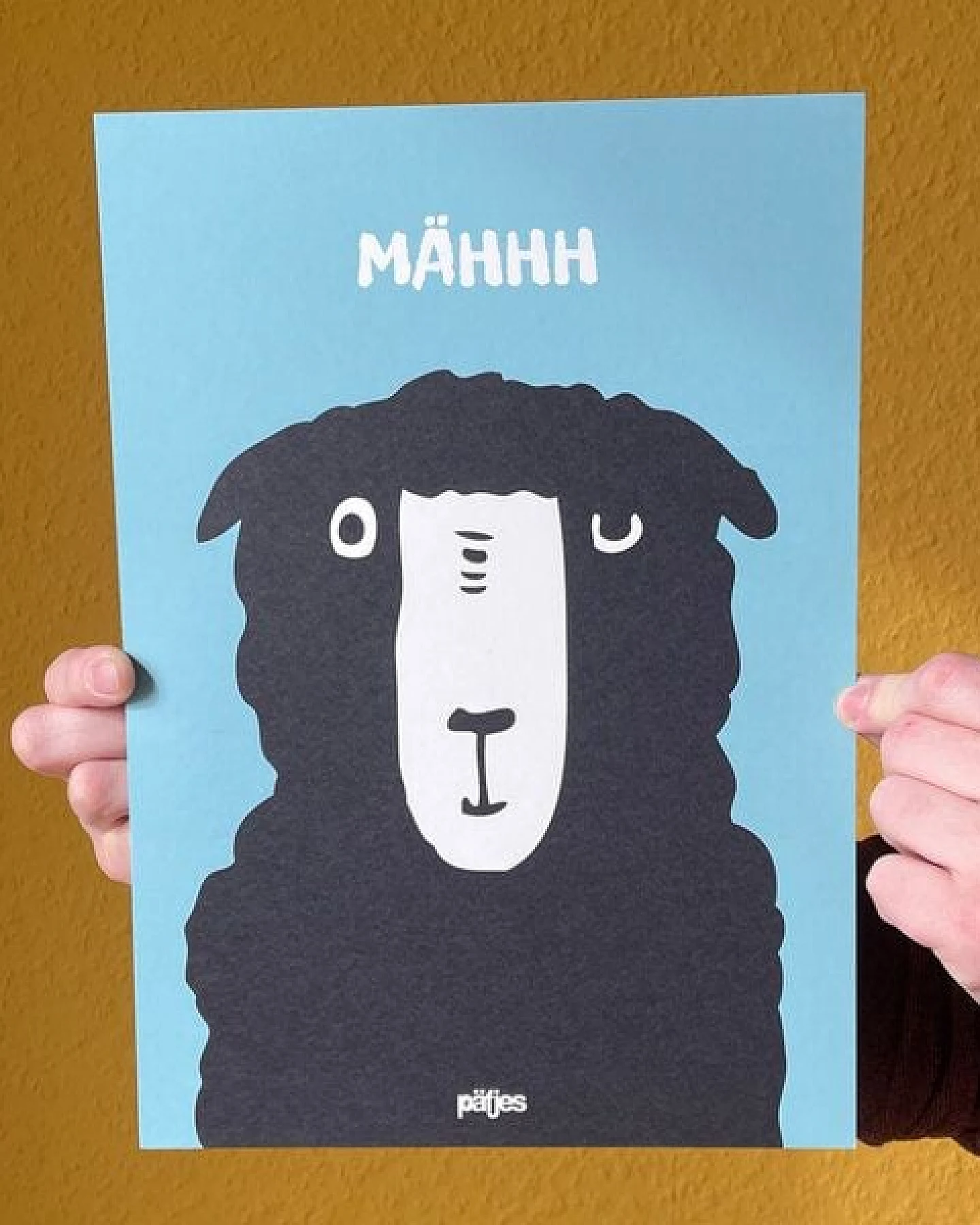 päfjes Määähhhh das Schaf / Poster A4 – Ansicht 3