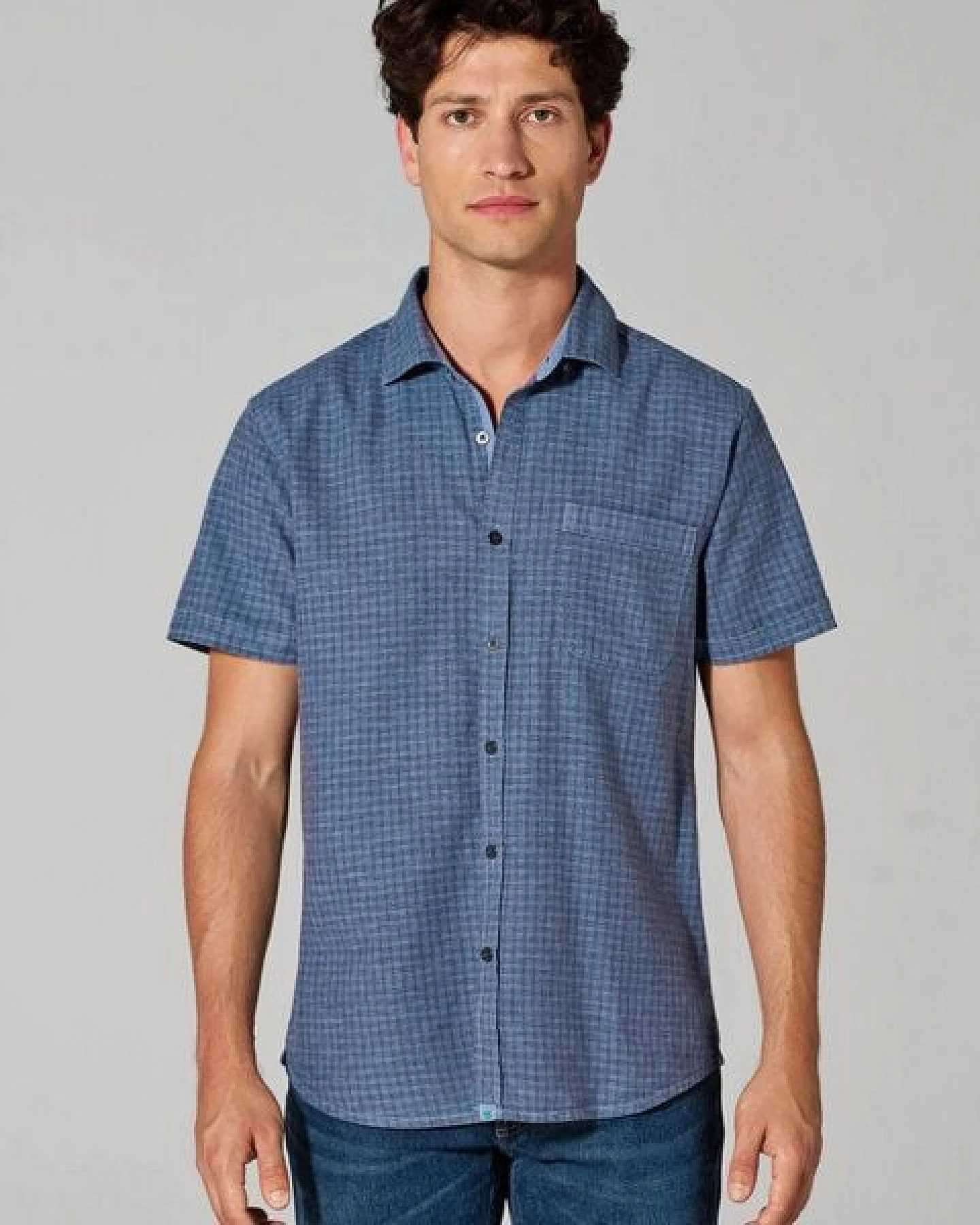 Hempage Herren Sommer Shirt Hanf Bio Baumwolle – Ansicht 2