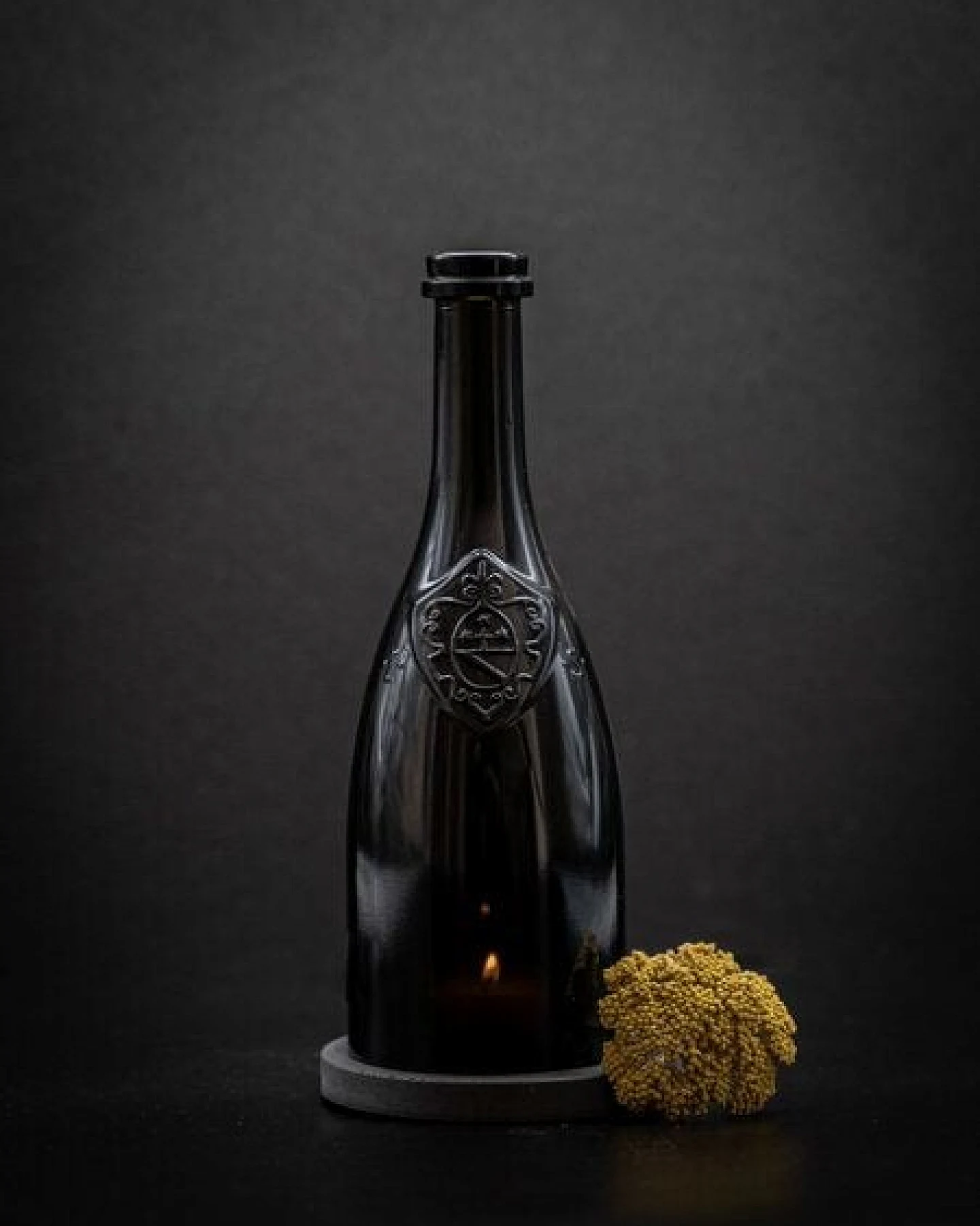MaBe Wein Windlicht aus der italienischen Flasche vom Gardasee – Ansicht 3