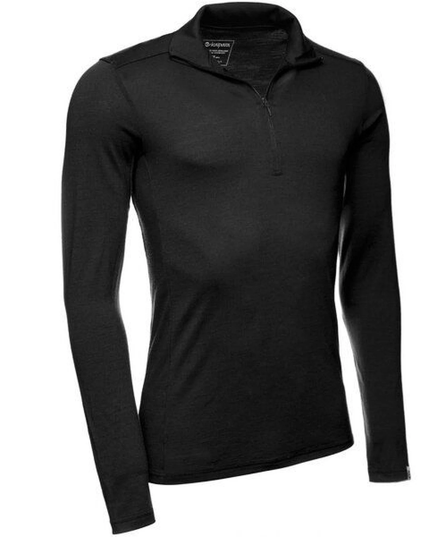 Kaipara - Merino Sportswear Merino Zip-Neck Slimfit 150 Herren – Ansicht 2