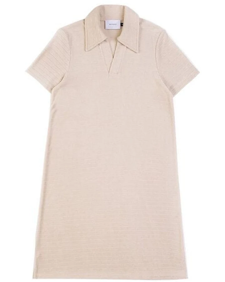 Rotholz Polo Kleid - Terry Polo Cotton Dress - aus Bio-Baumwolle