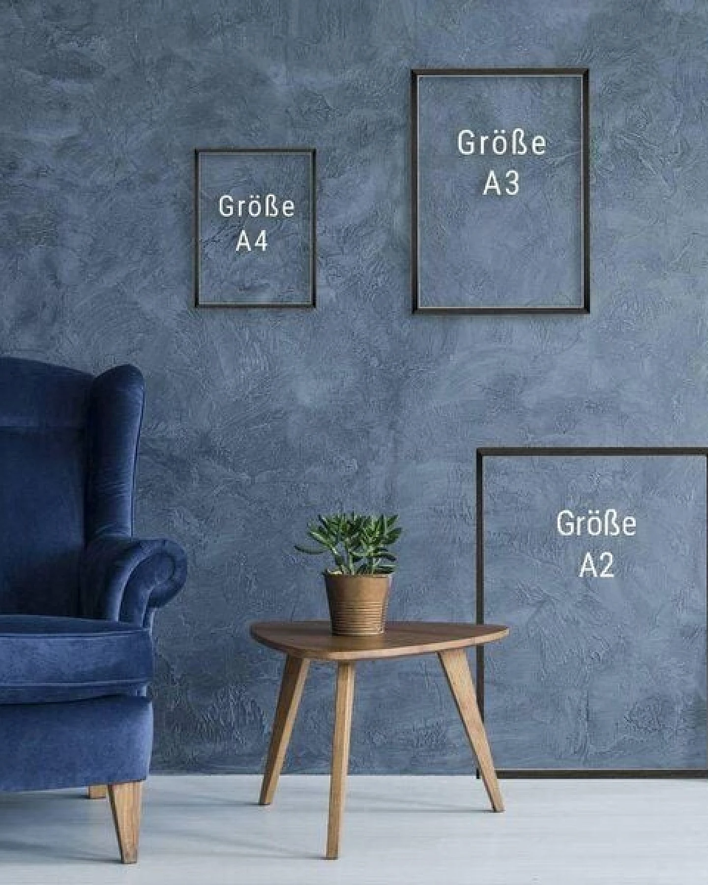 Kunstdruck »Drei Kolibris« von LIGARTI – Ansicht 4