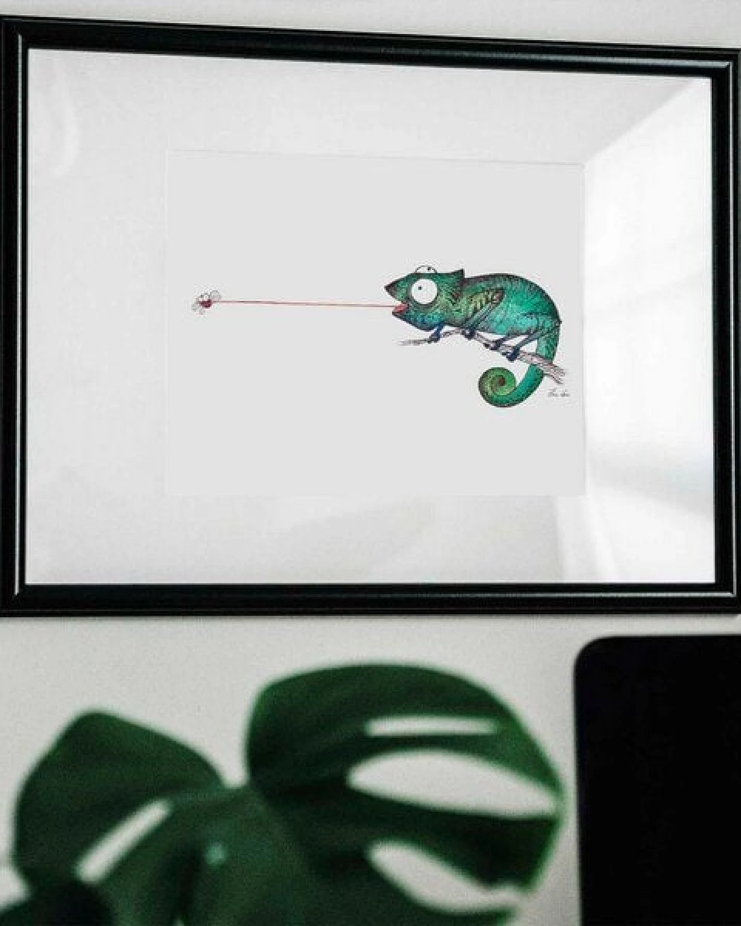 Kunstdruck »Fliegenfänger« von LIGARTI – Ansicht 3