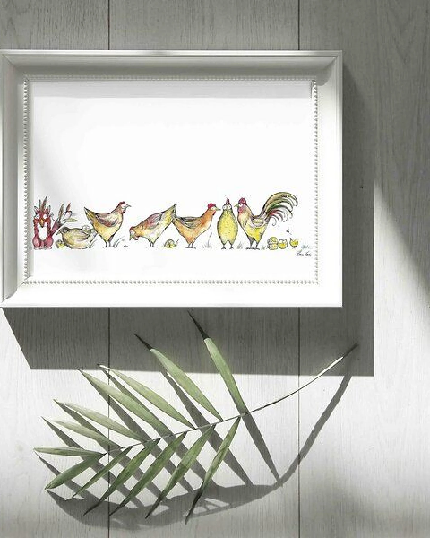 Kunstdruck »Fuchs im Hühnerpelz« von LIGARTI – Ansicht 4