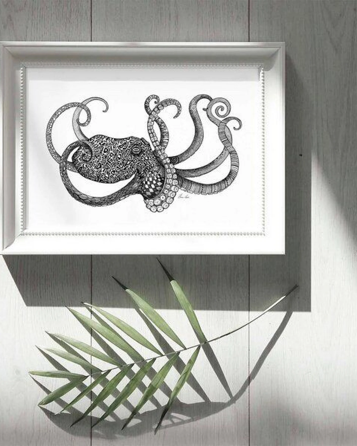 Kunstdruck »Oktopus« von LIGARTI – Ansicht 2