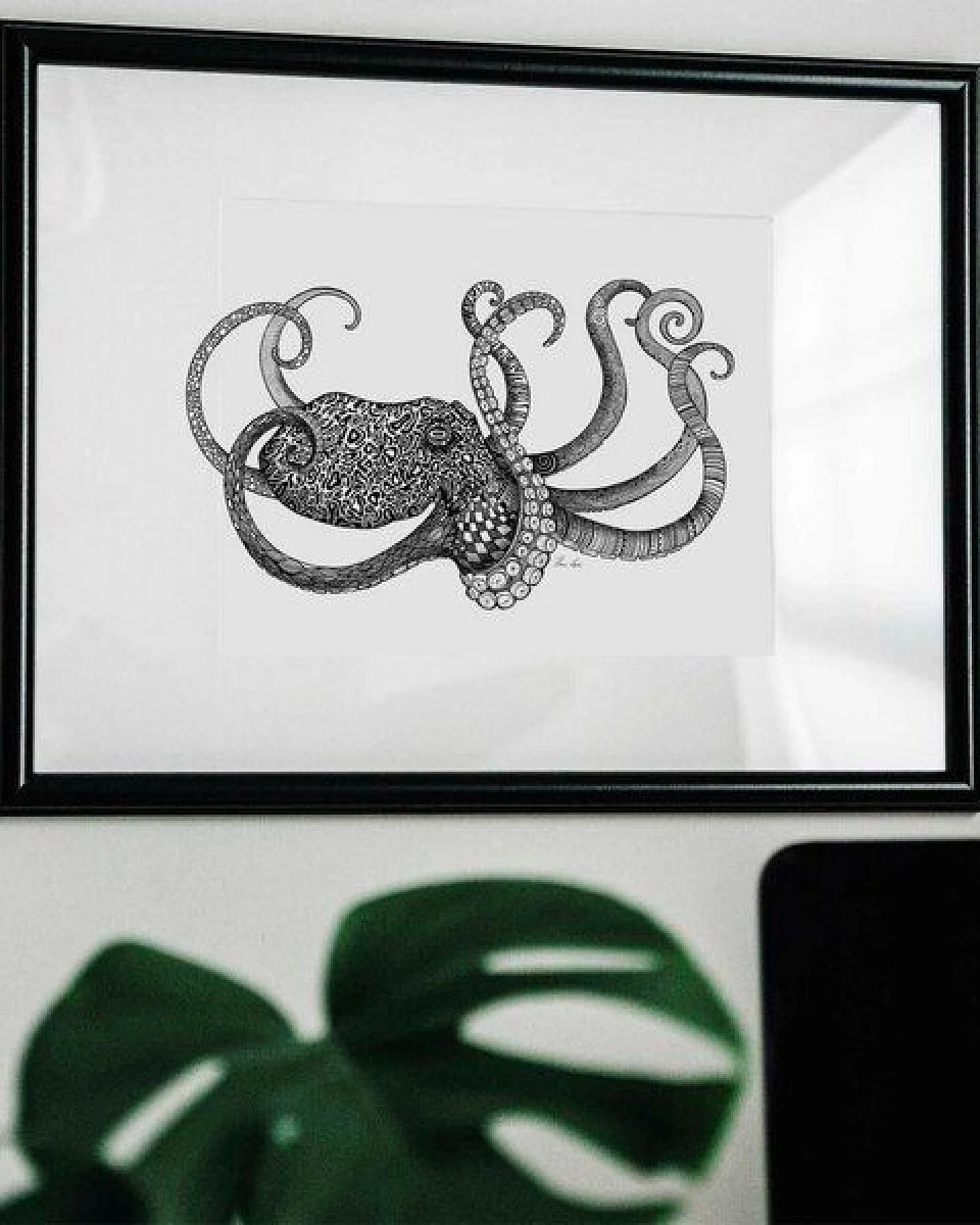 Kunstdruck »Oktopus« von LIGARTI – Ansicht 3