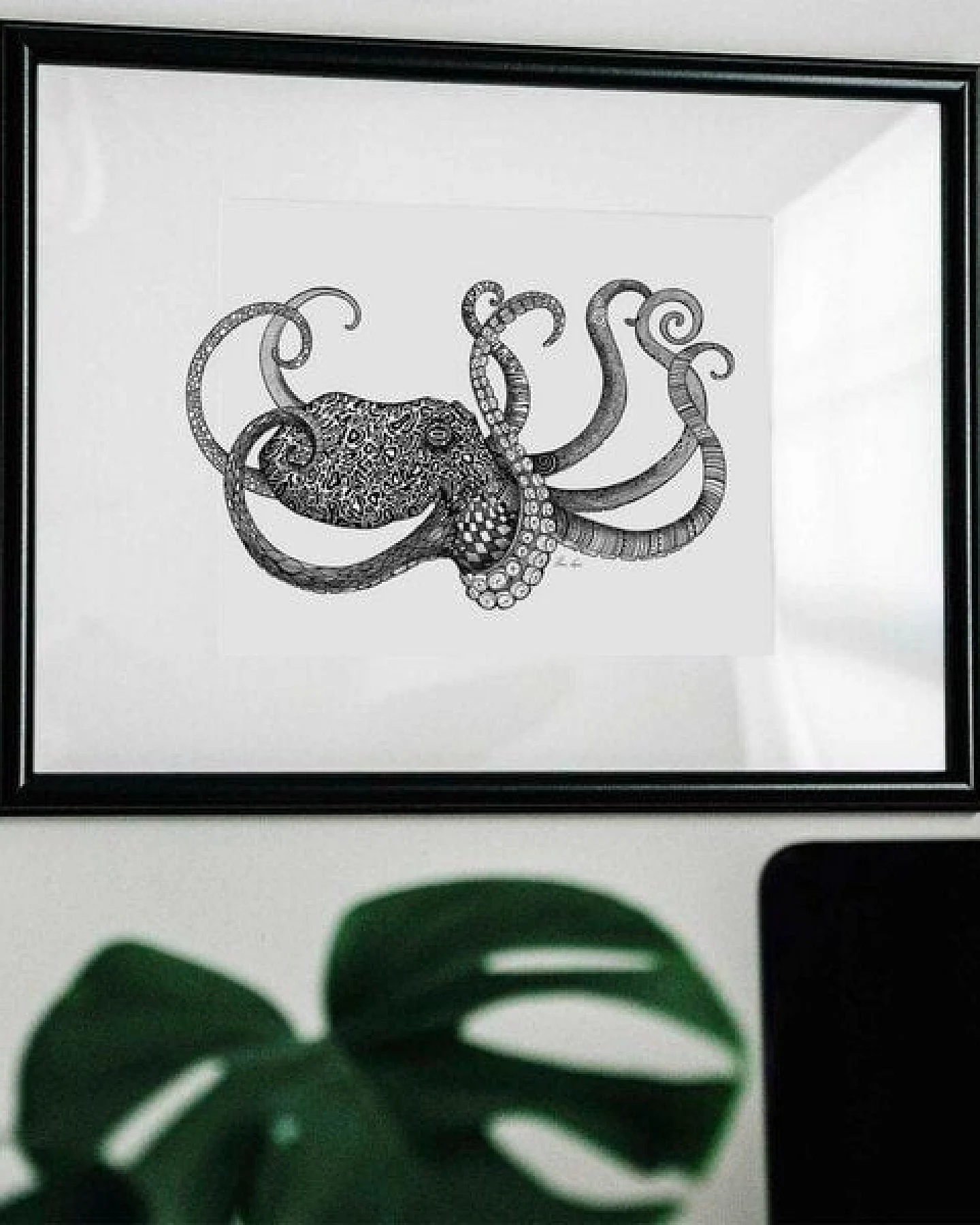 Kunstdruck »Oktopus« von LIGARTI – Ansicht 3