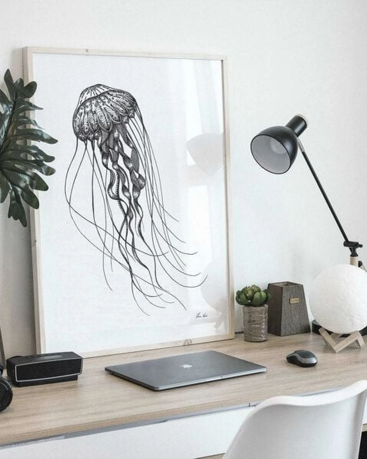 Kunstdruck »Tiefseequalle« von LIGARTI – Ansicht 3