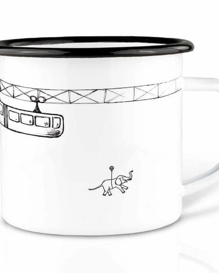 Emailletasse »Tuffi« von LIGARTI