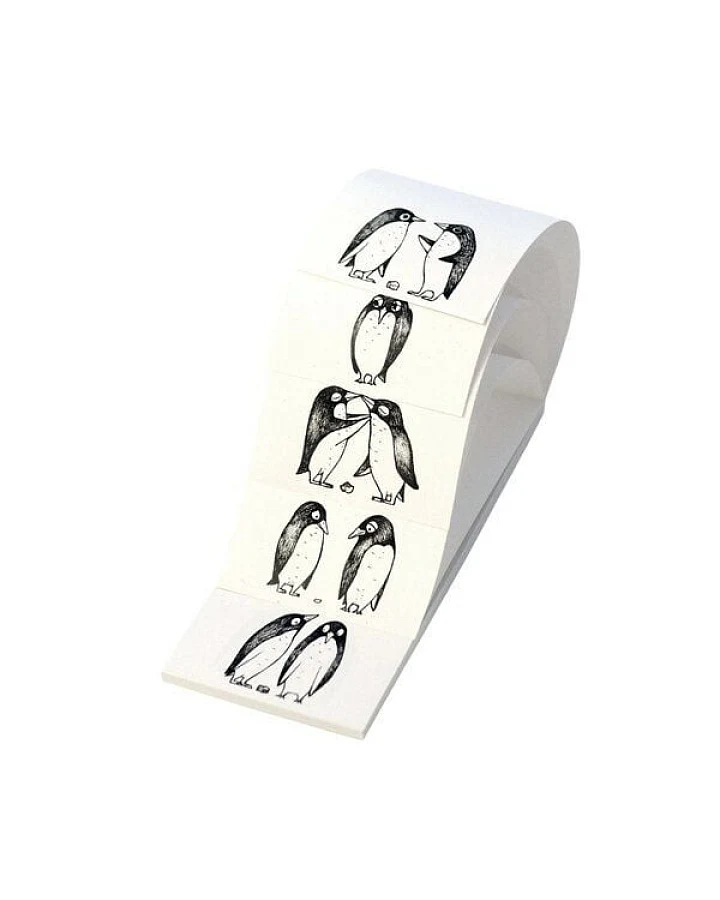 Notizblock 3er-Set »Pinguin Lovestory« von LIGARTI