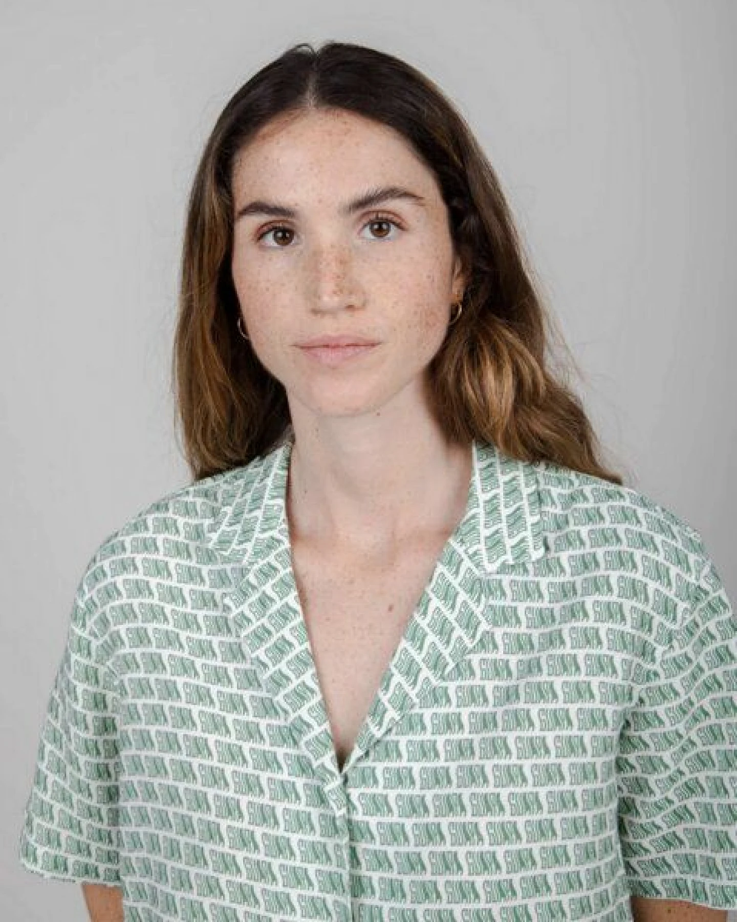 Brava Fabrics Guapa Aloha Bluse White – Ansicht 3