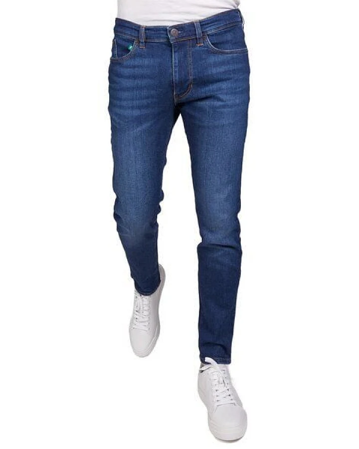 fairjeans Herren Slim fit Jeans TIGHT WAVES aus Bio Baumwolle, elastisch
