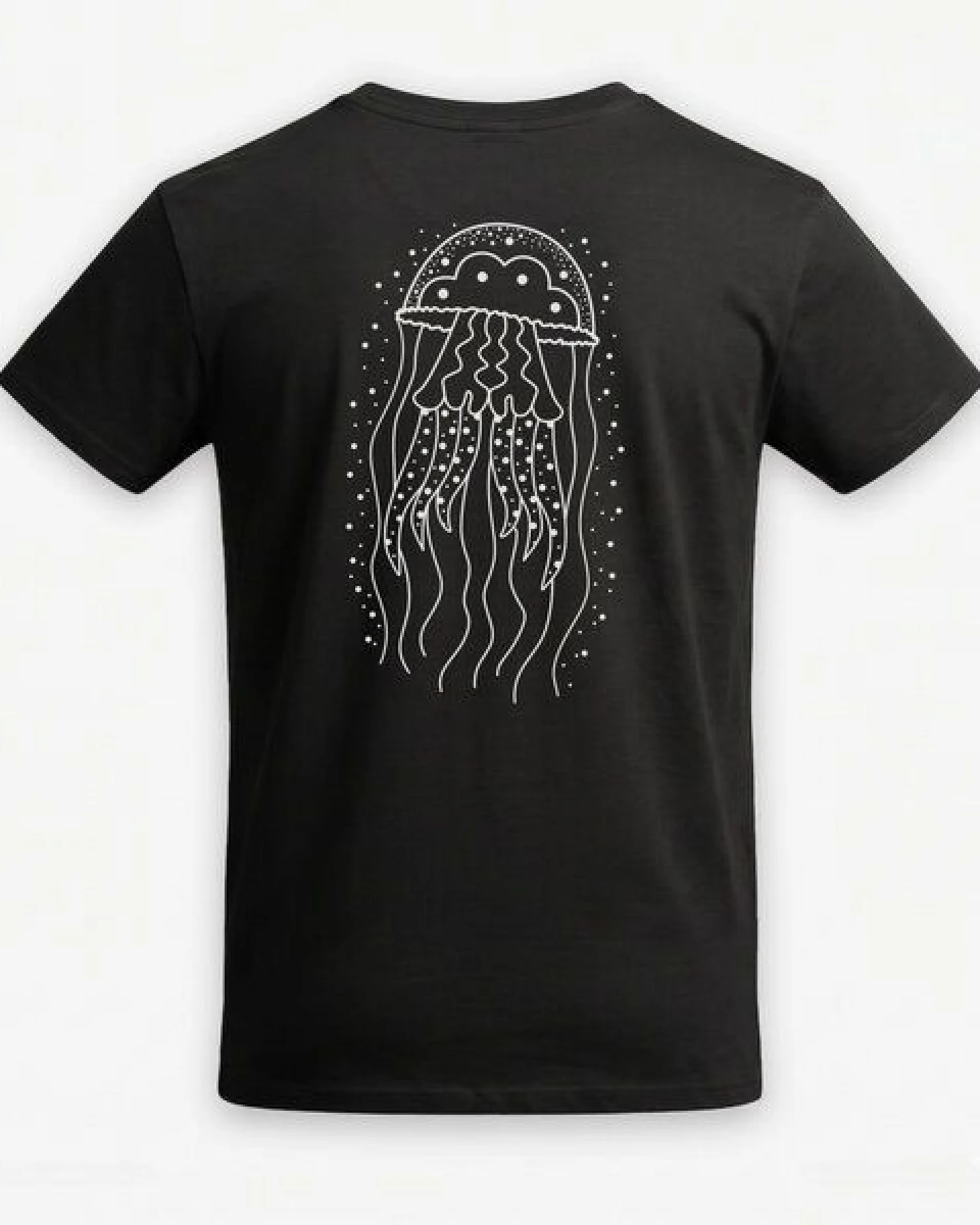 vis wear Qualle - Göttin im Ozean – Unisex Organic T-Shirt – Ansicht 2