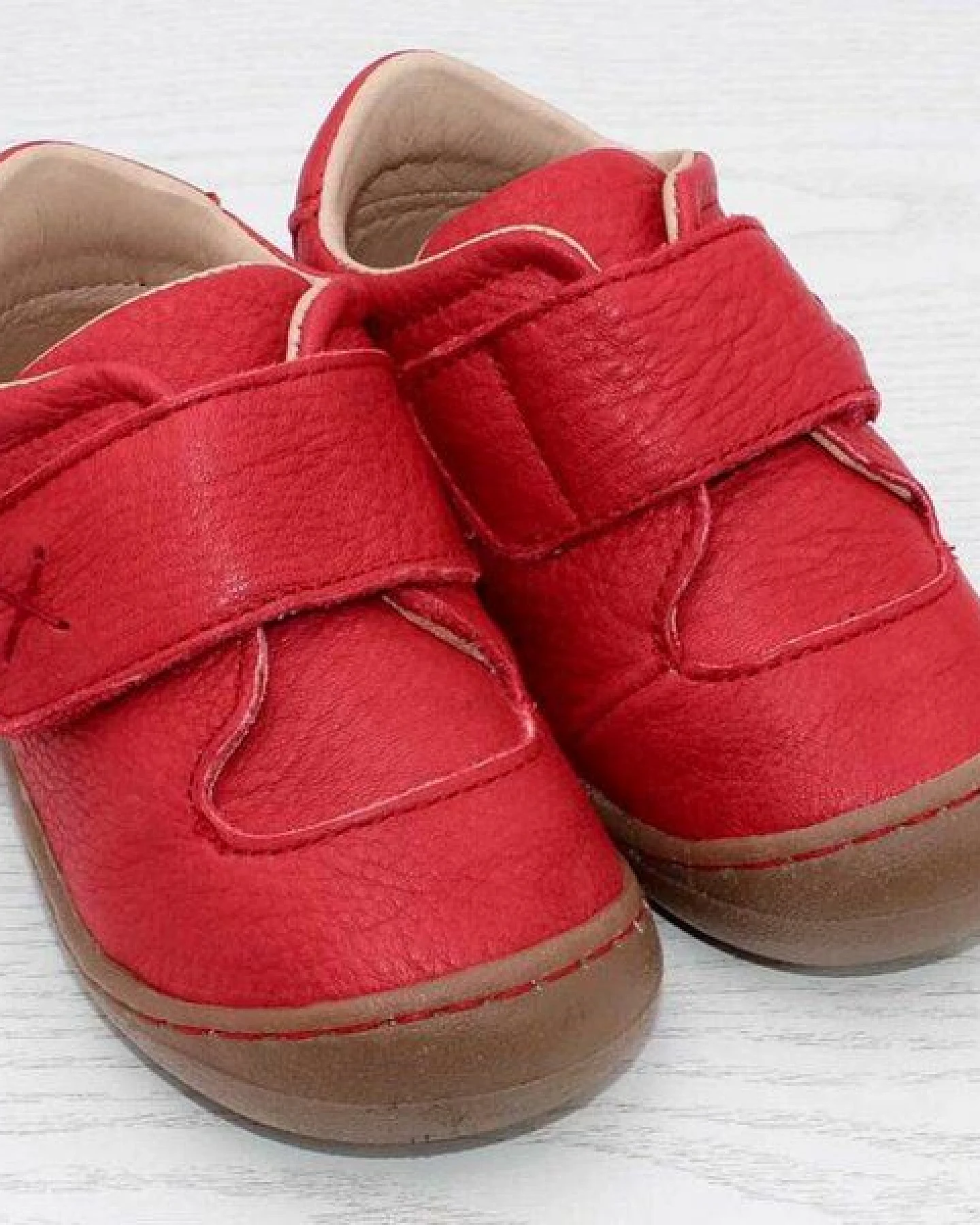 Pololo Halbschuh/ Lauflerner "Primero" aus pflanzlich gegerbtem Leder, Größen 20-27 – Ansicht 2