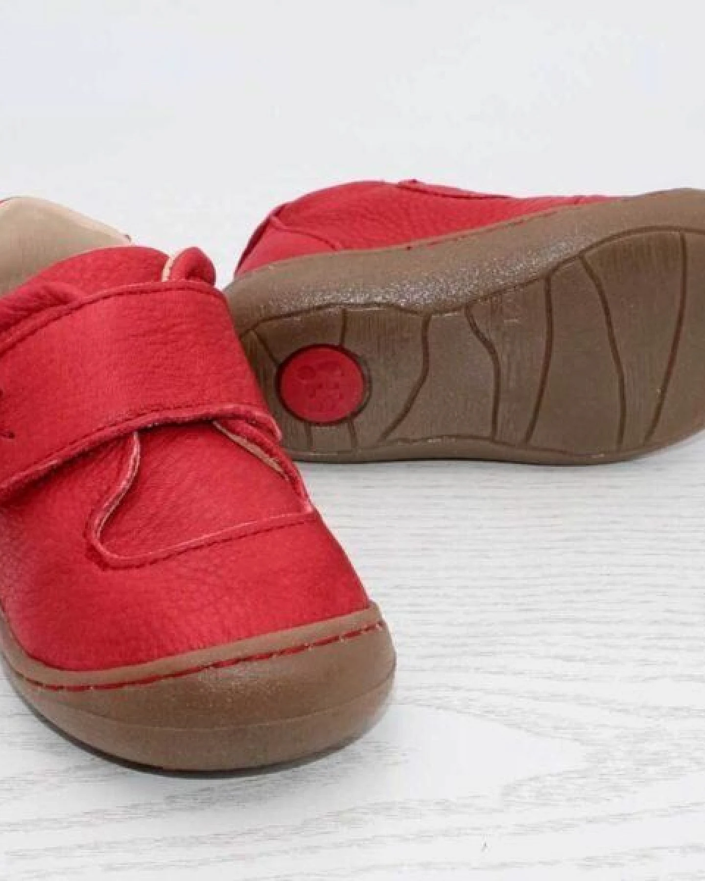 Pololo Halbschuh/ Lauflerner "Primero" aus pflanzlich gegerbtem Leder, Größen 20-27 – Ansicht 3