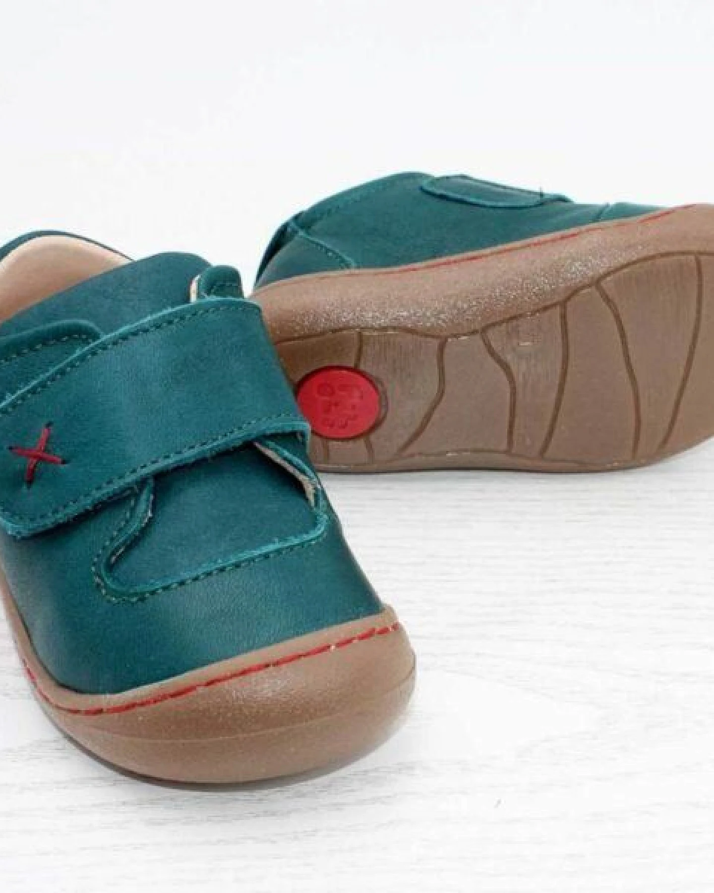 Pololo Halbschuh/ Lauflerner "Primero" aus pflanzlich gegerbtem Leder, Größen 20-27 – Ansicht 3