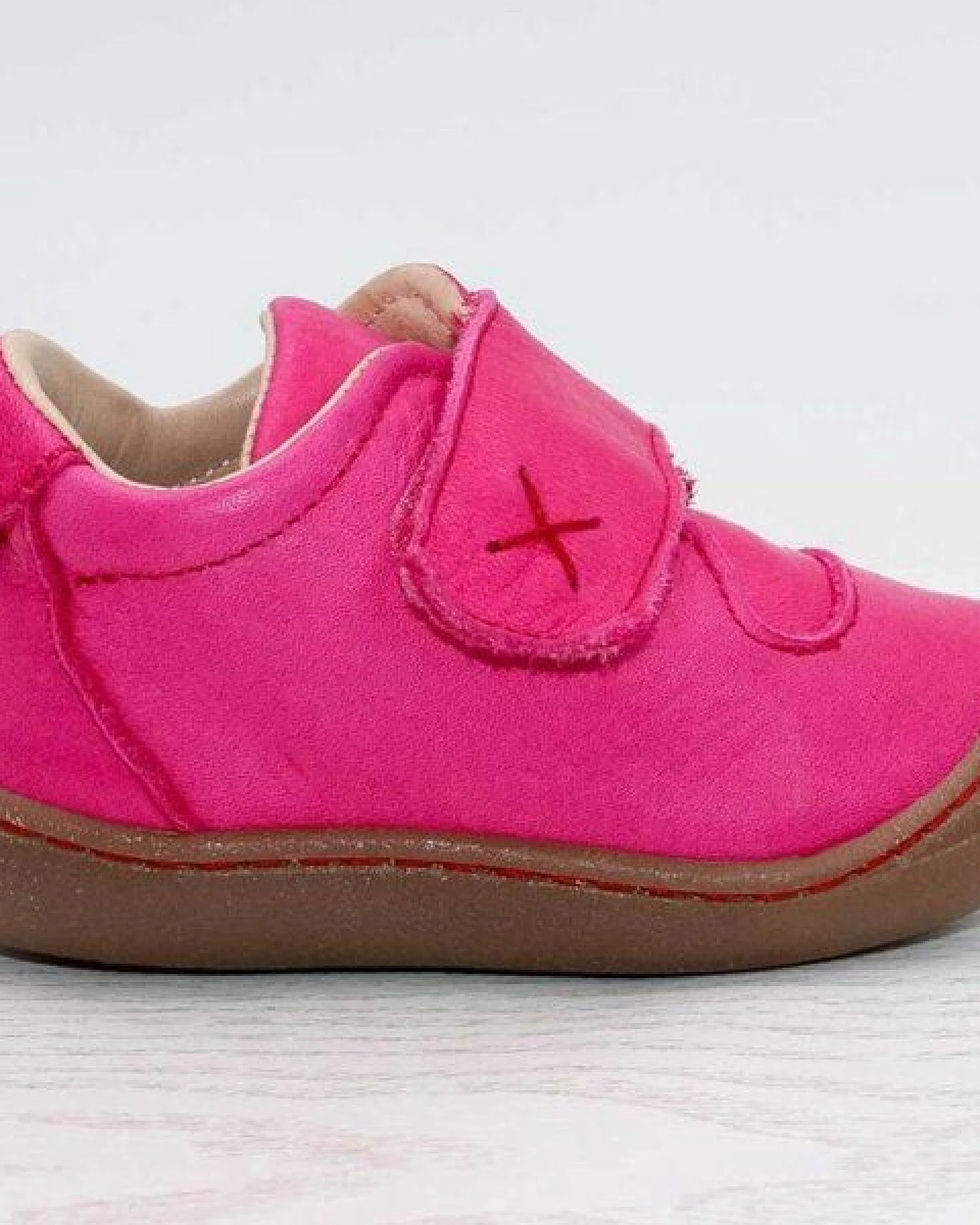 Pololo Halbschuh/ Lauflerner "Primero" aus pflanzlich gegerbtem Leder, Größen 20-27 – Ansicht 3