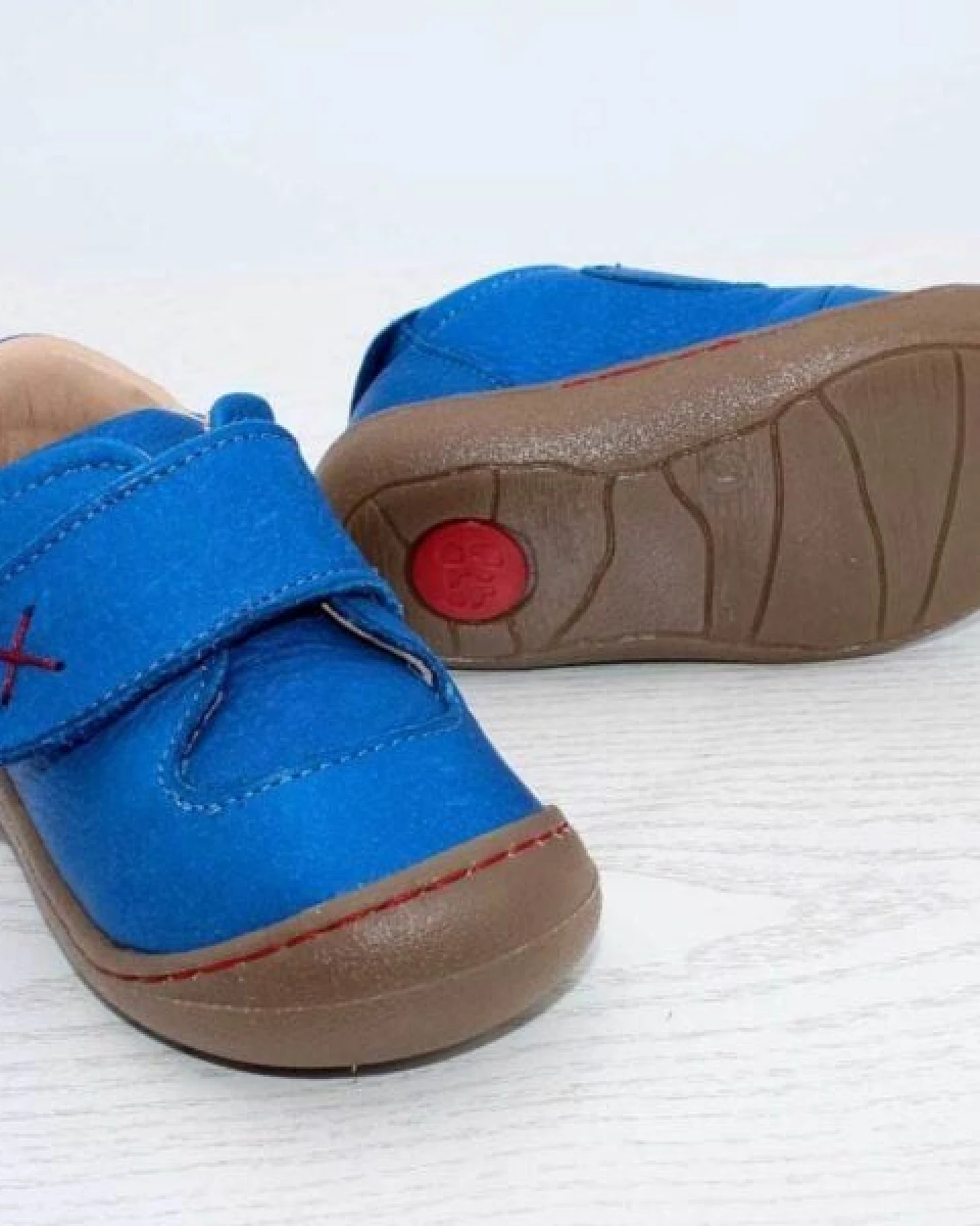 Pololo Halbschuh/ Lauflerner "Primero" aus pflanzlich gegerbtem Leder, Größen 20-27 – Ansicht 4
