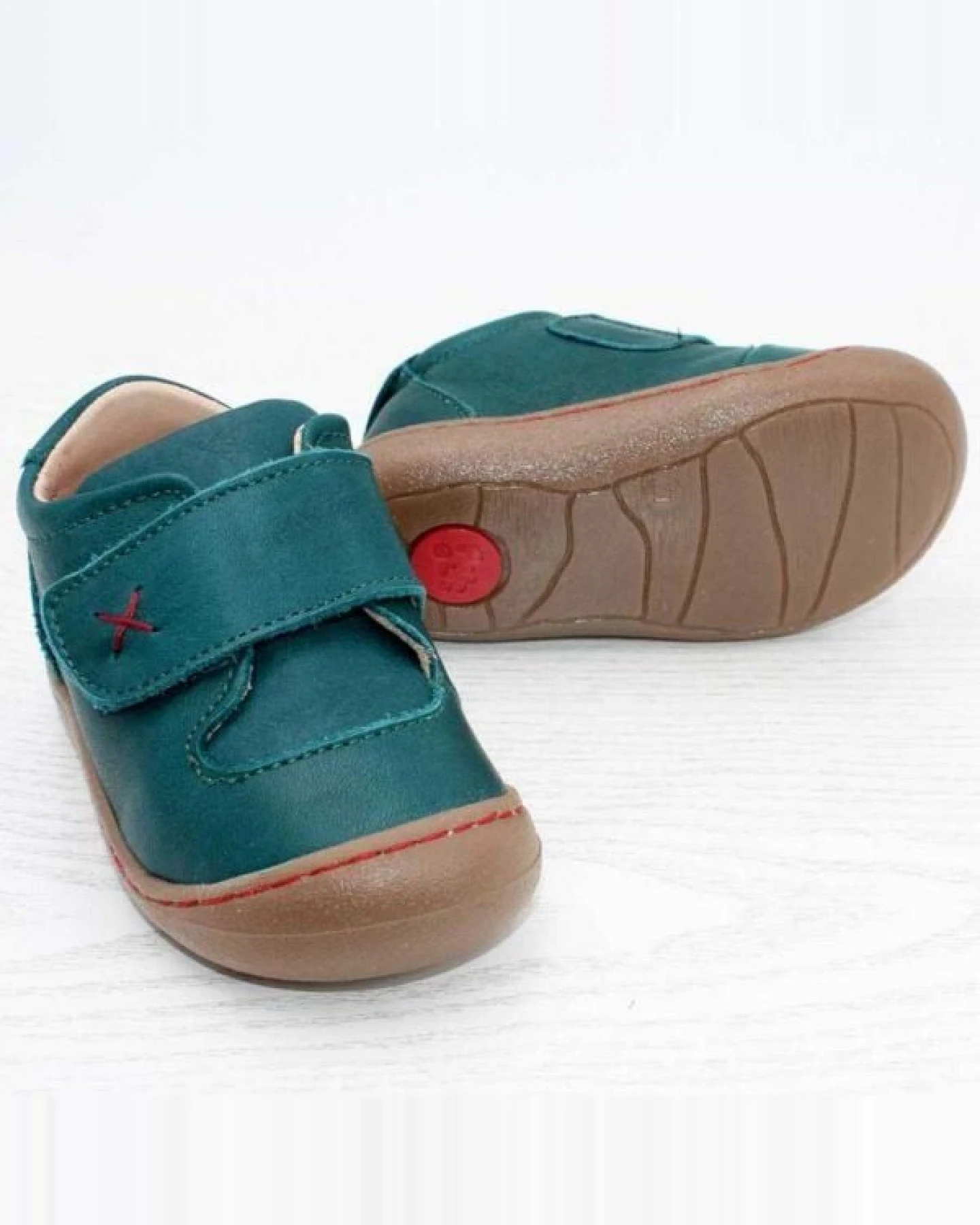 Pololo Halbschuh/ Lauflerner "Primero" aus pflanzlich gegerbtem Leder, Größen 20-27 – Ansicht 4