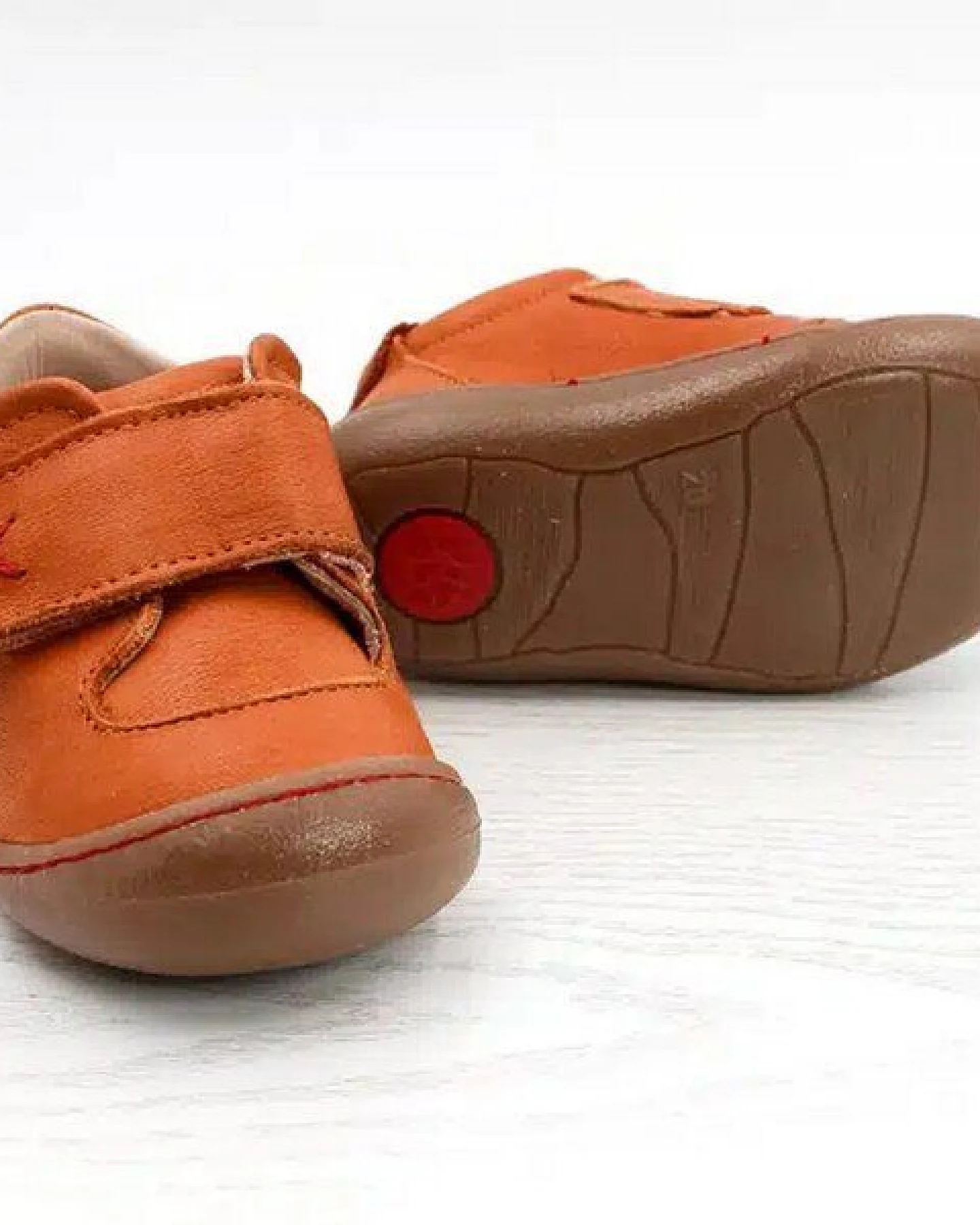 Pololo Halbschuh/ Lauflerner "Primero" aus pflanzlich gegerbtem Leder, Größen 20-27 – Ansicht 2