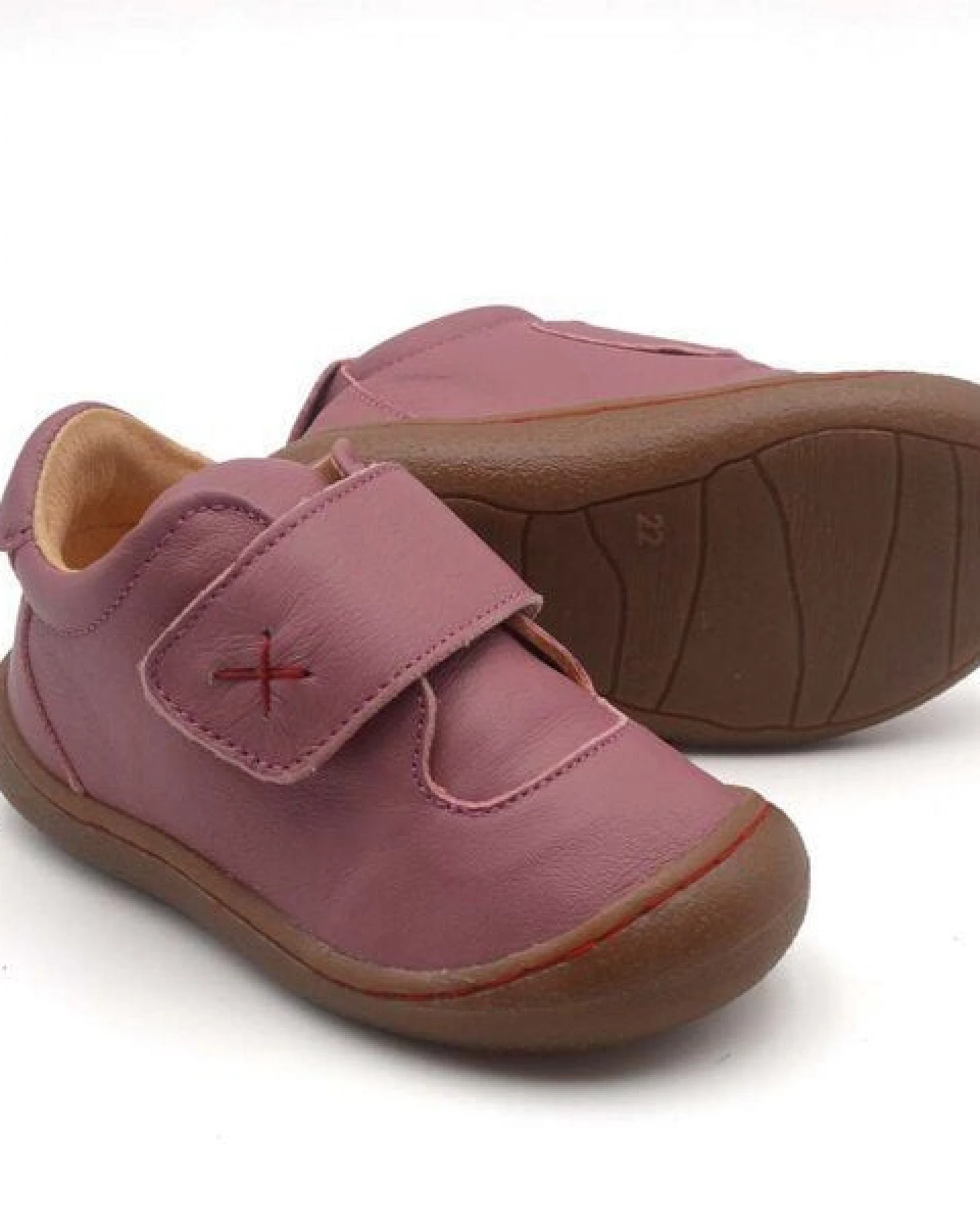 Pololo Halbschuh/ Lauflerner "Primero" aus pflanzlich gegerbtem Leder, Größen 20-27 – Ansicht 3
