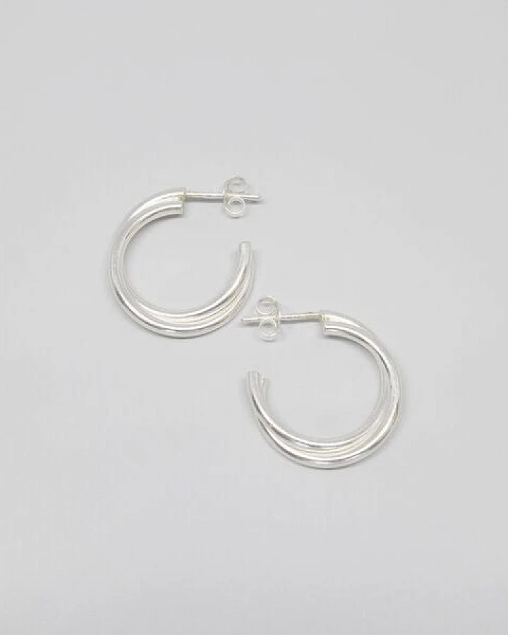 fejn jewelry Creole ´double hoop`