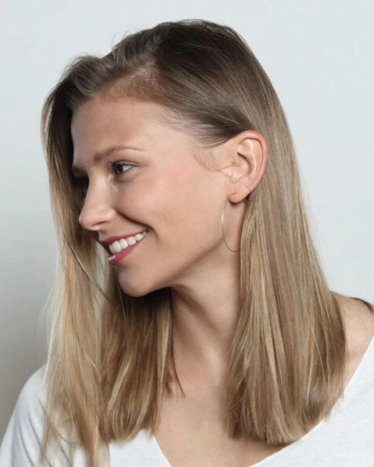 BELLYBIRD Jewellery CREOLEN - Kreis, gehämmert, S/M/L – Ansicht 3