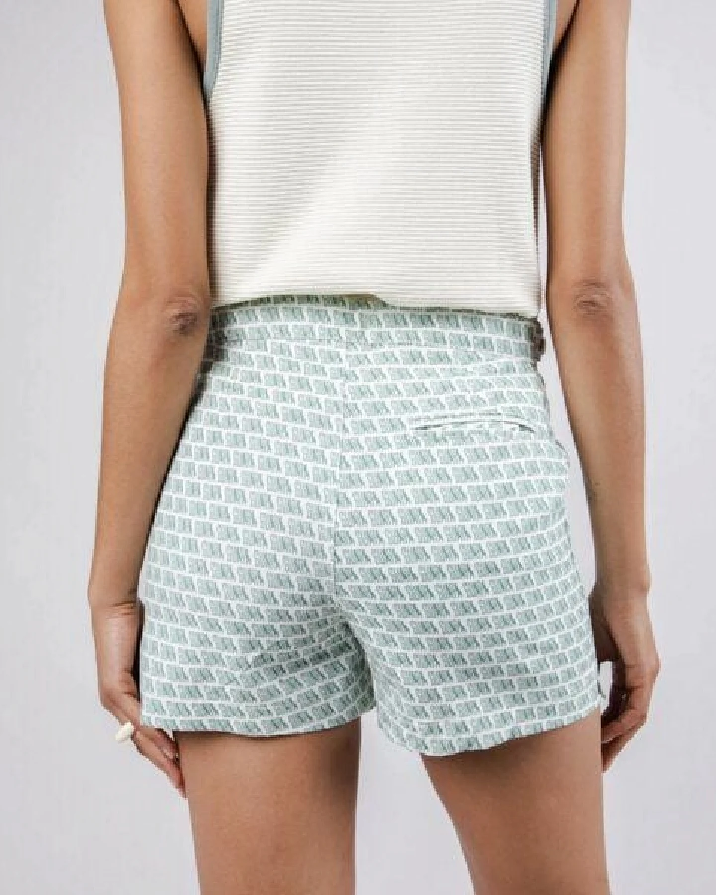 Brava Fabrics Guapa Lola Shorts White – Ansicht 4