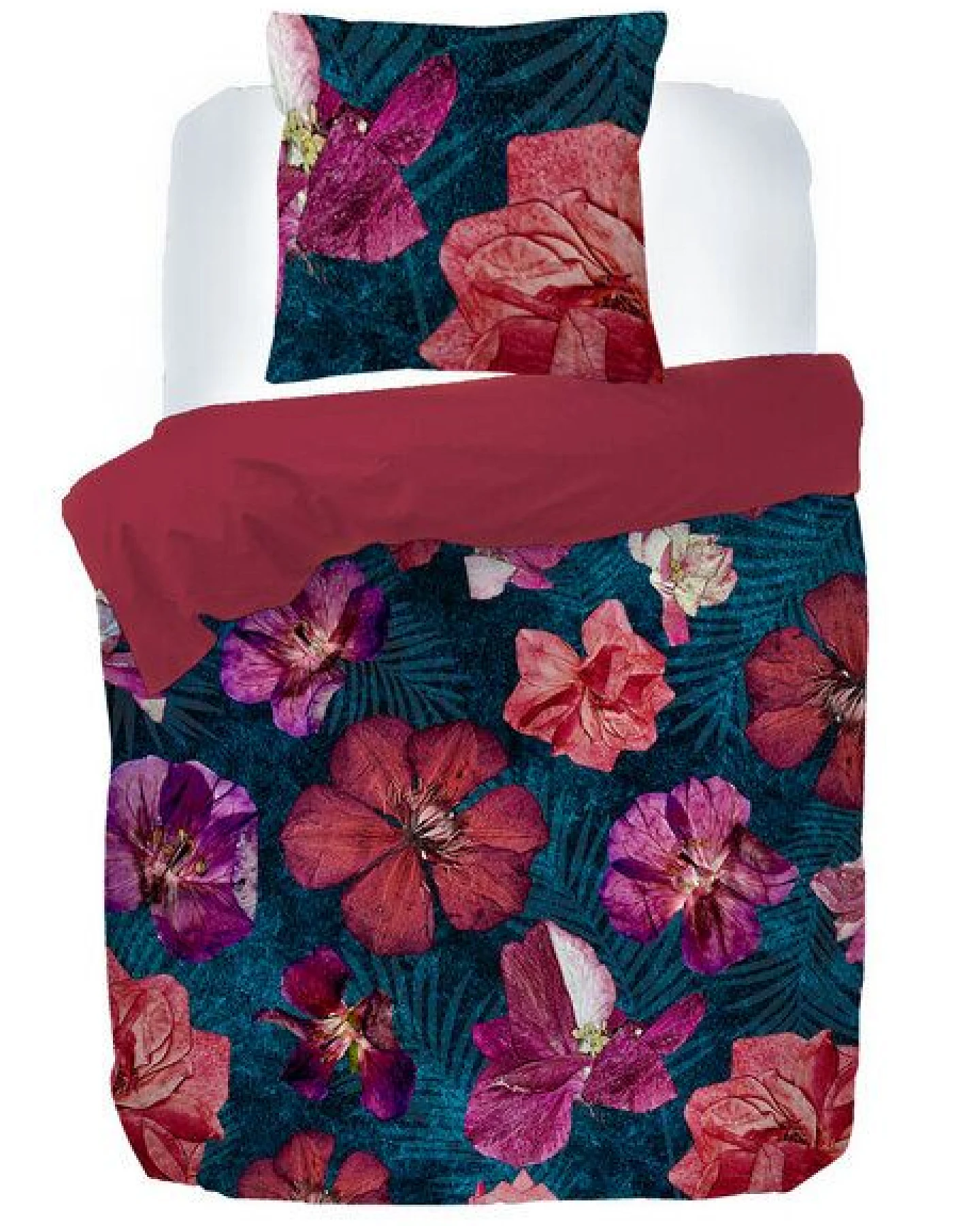 Kayori Morina - BW - Baumwolle-satin - Rot – Ansicht 2