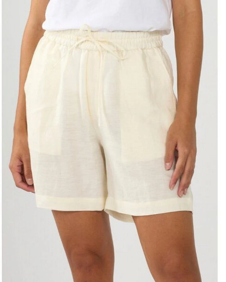 KnowledgeCotton Apparel Shorts LINEN MIX aus Bio-Leinen und Tencel